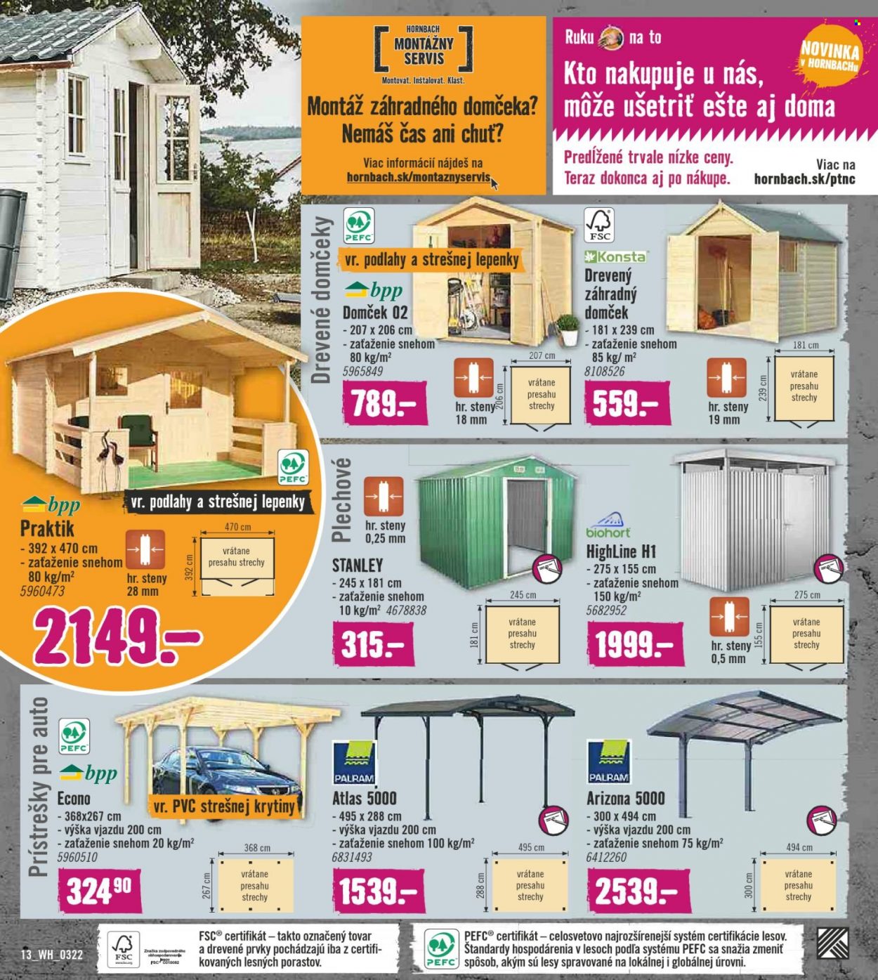 Leták Hornbach - 2.3.2022 - 29.3.2022. Strana 13
