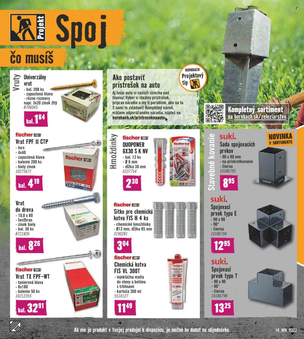 Leták Hornbach - 2.3.2022 - 29.3.2022. Strana 18