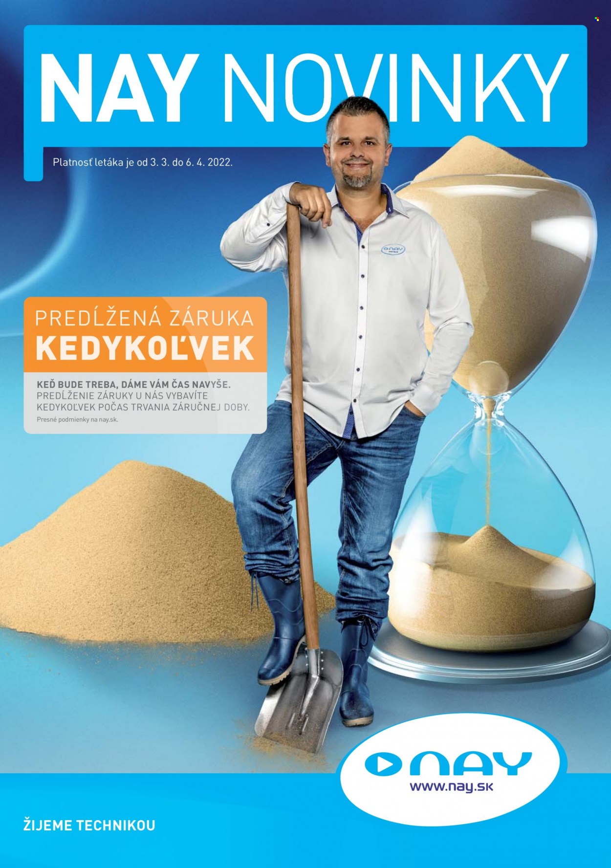 Leták NAY Elektrodom - 3.3.2022 - 6.4.2022. Strana 1