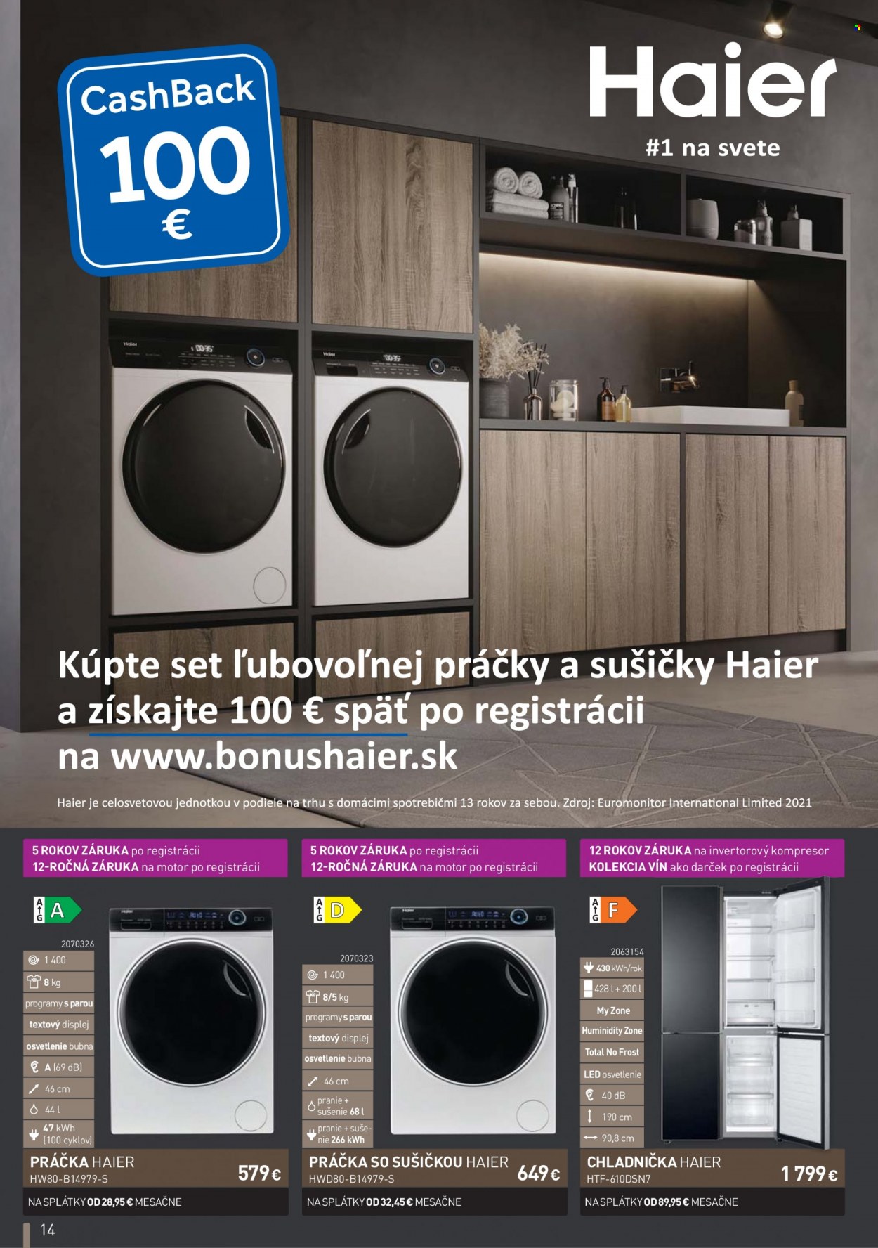 Leták NAY Elektrodom - 3.3.2022 - 6.4.2022. Strana 14