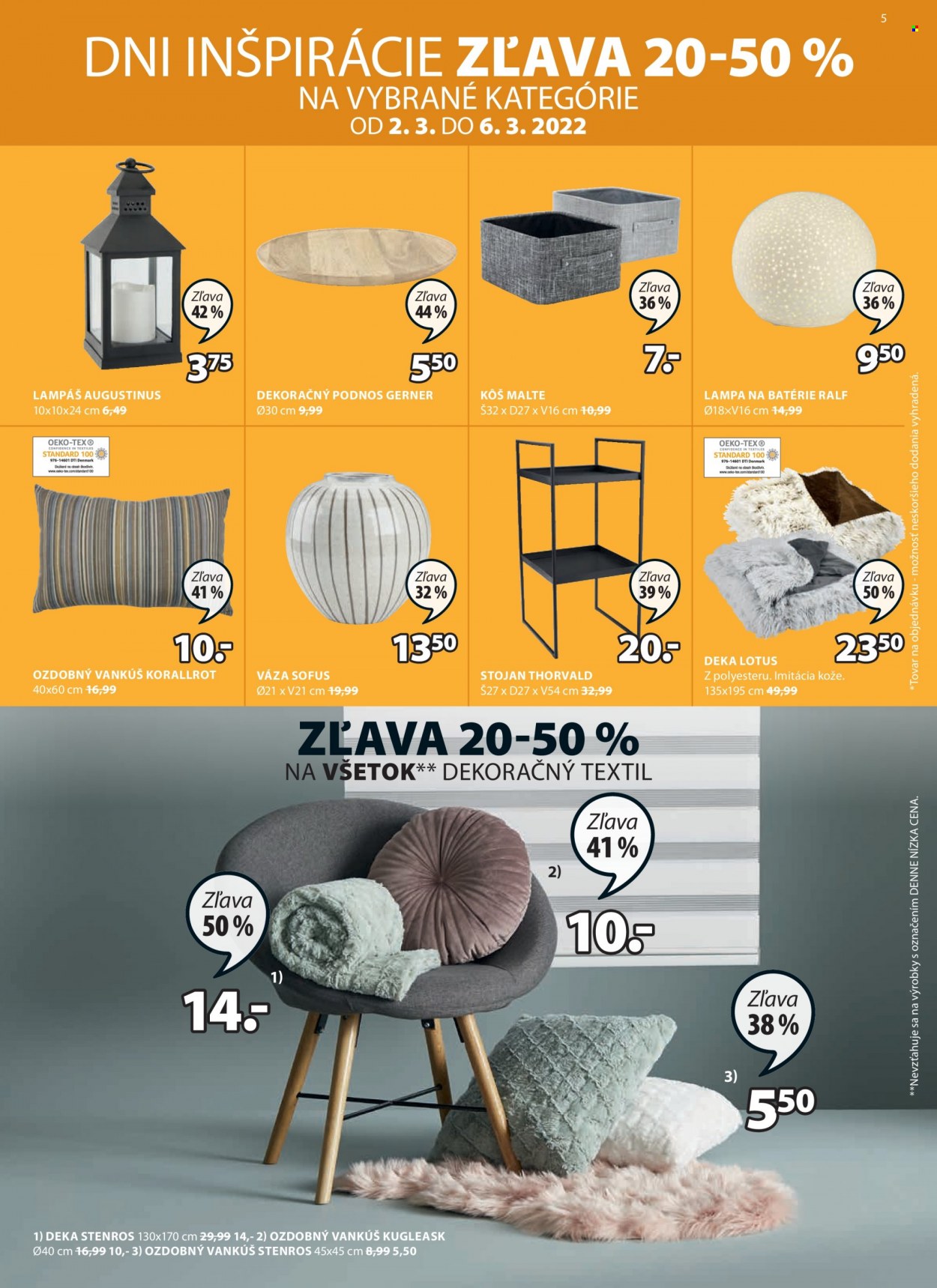 Leták JYSK - 2.3.2022 - 15.3.2022. Strana 5