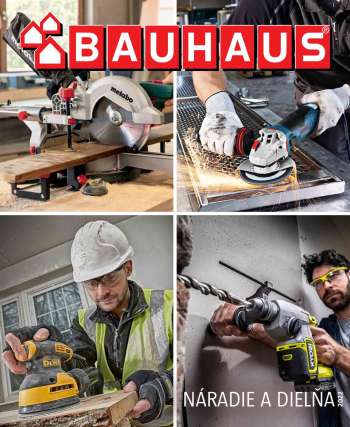 Leták Bauhaus - 2.3.2022 - 31.8.2022.