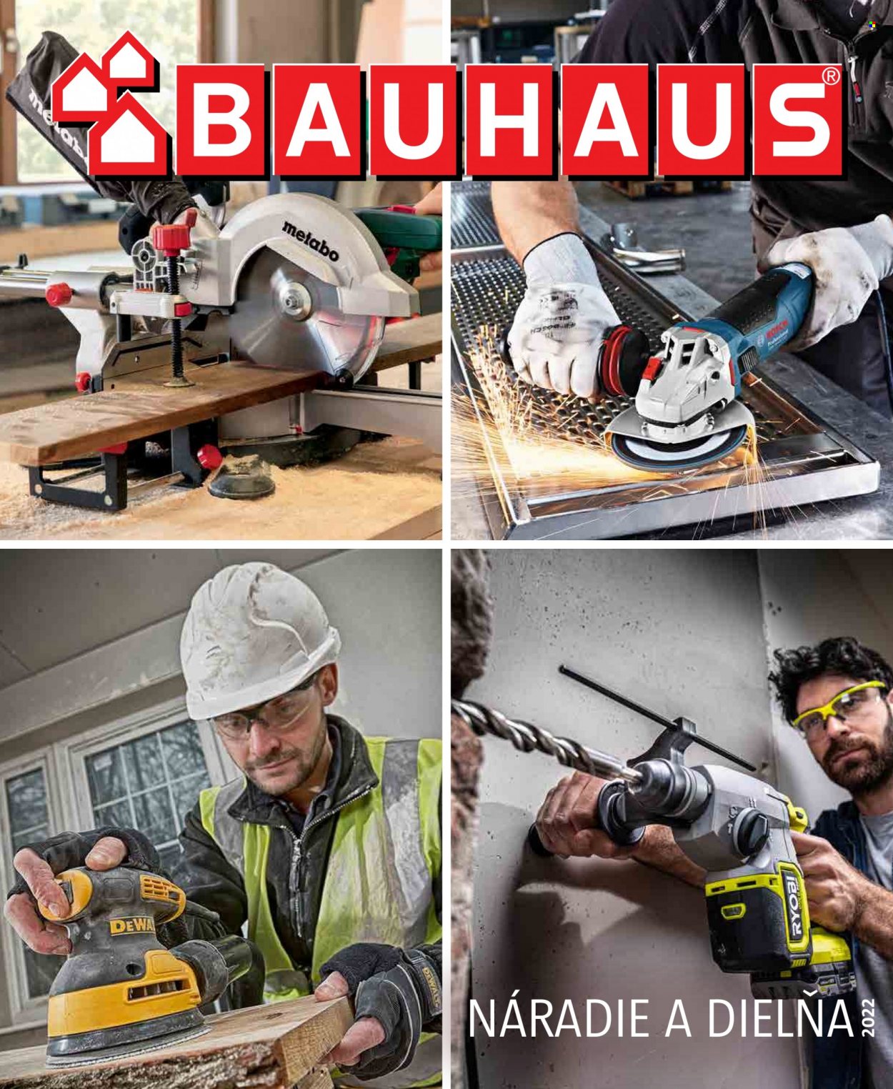 thumbnail - Leták Bauhaus - 2.3.2022 - 31.8.2022 - Produkty v akcii - náradie. Strana 1.