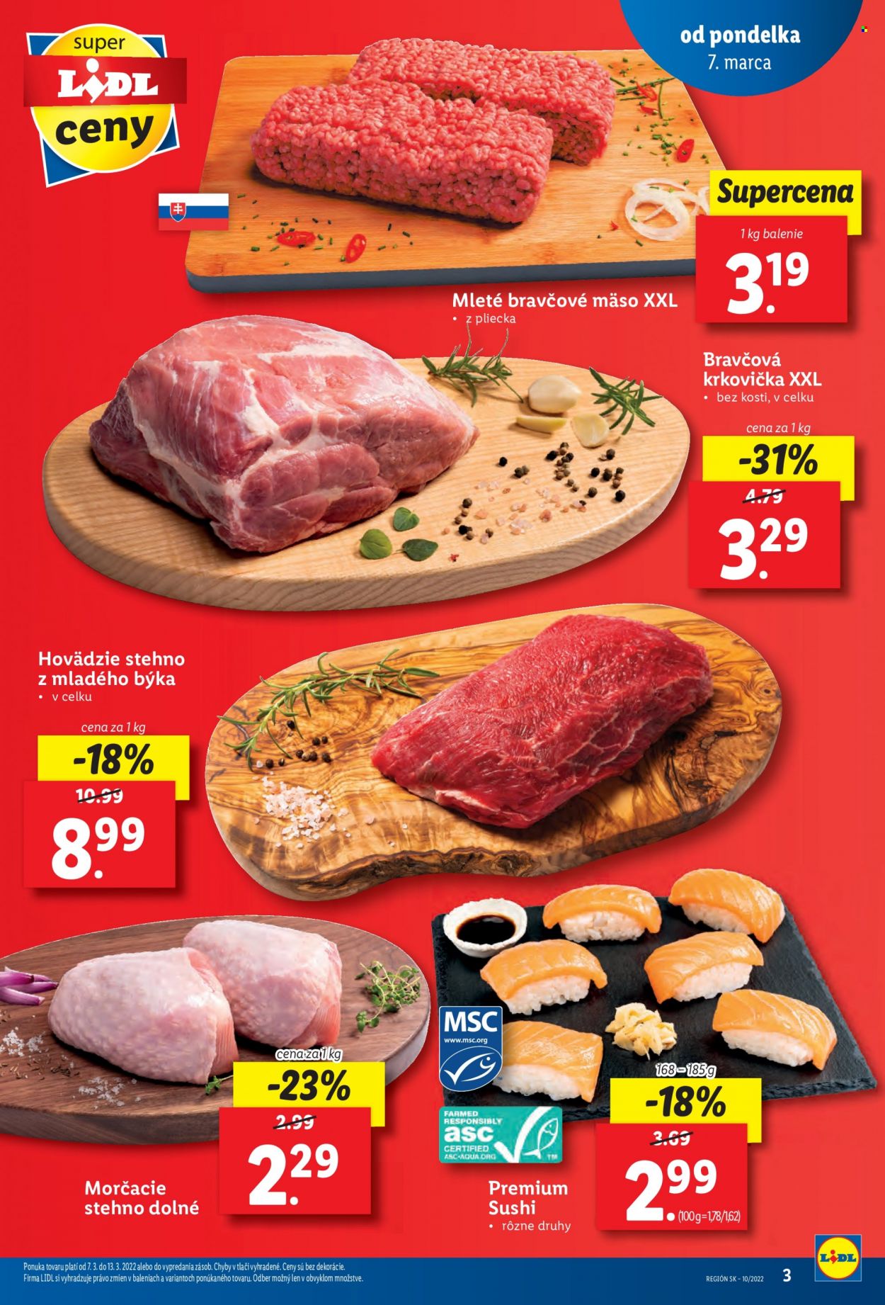 Leták Lidl - 7.3.2022 - 13.3.2022. Strana 3