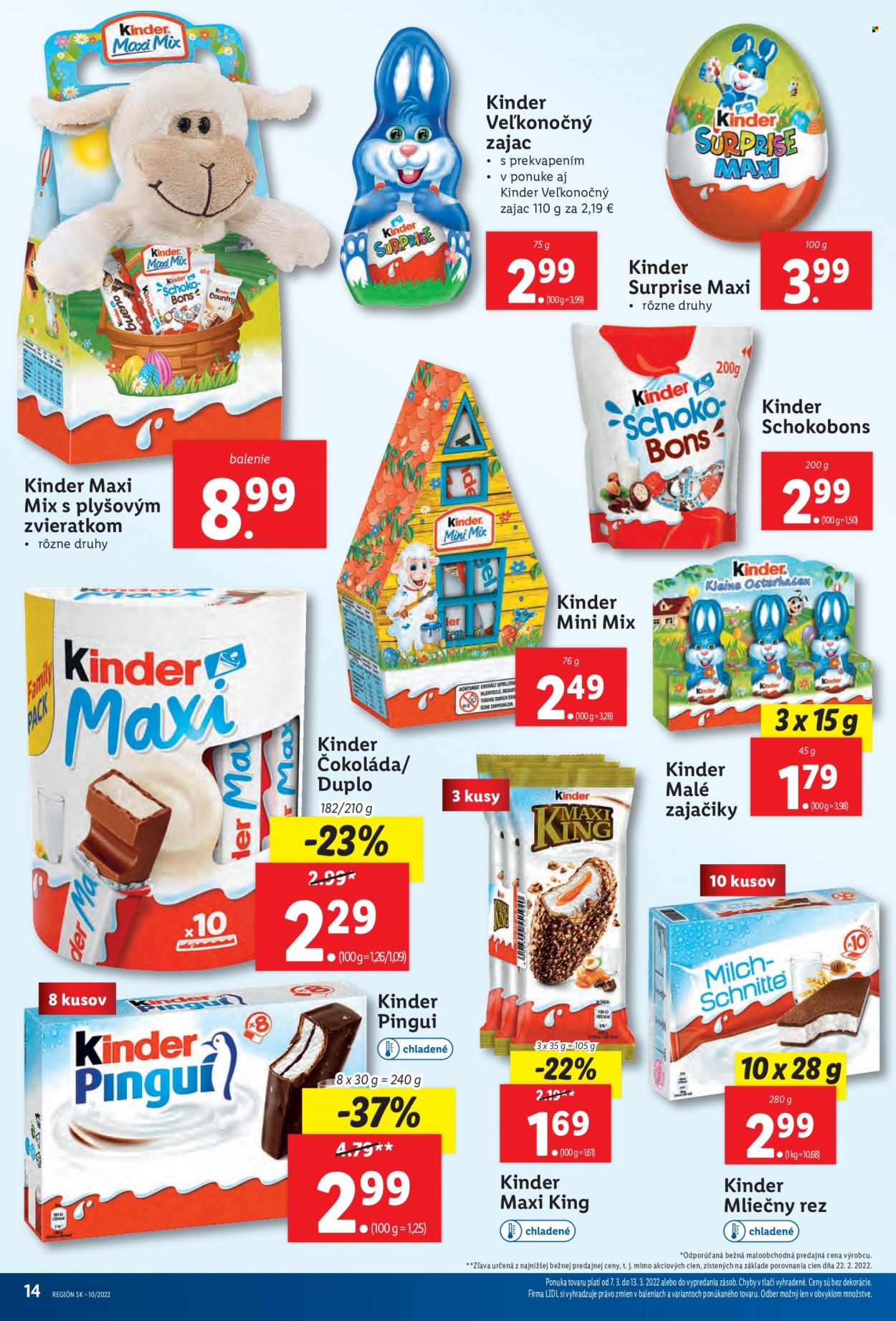 Leták Lidl - 7.3.2022 - 13.3.2022. Strana 14