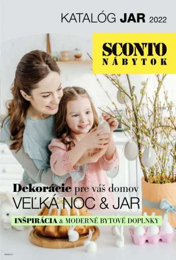 Leták Sconto nábytok.