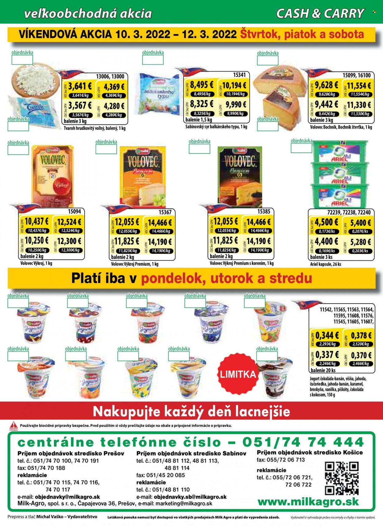 Leták Milk AGRO - 9.3.2022 - 15.3.2022. Strana 8