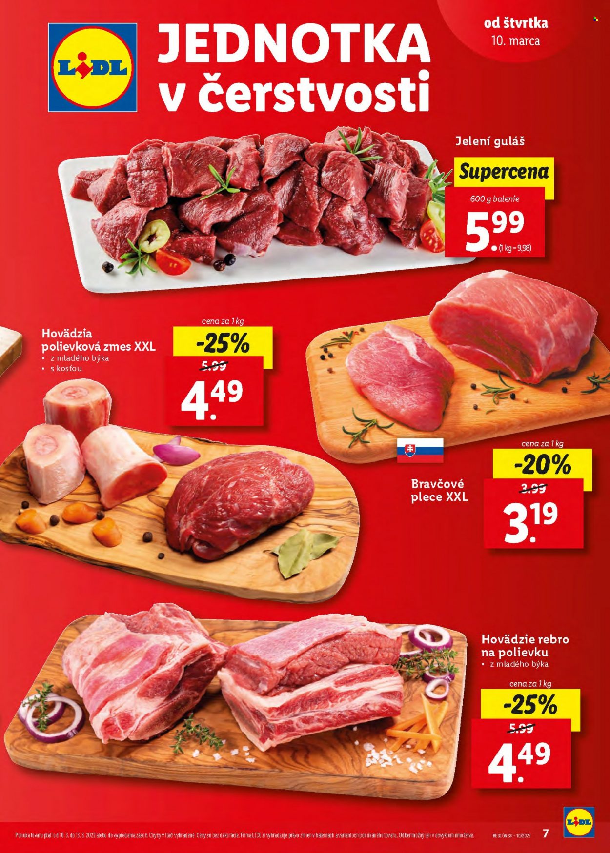 Leták Lidl - 10.3.2022 - 13.3.2022. Strana 7