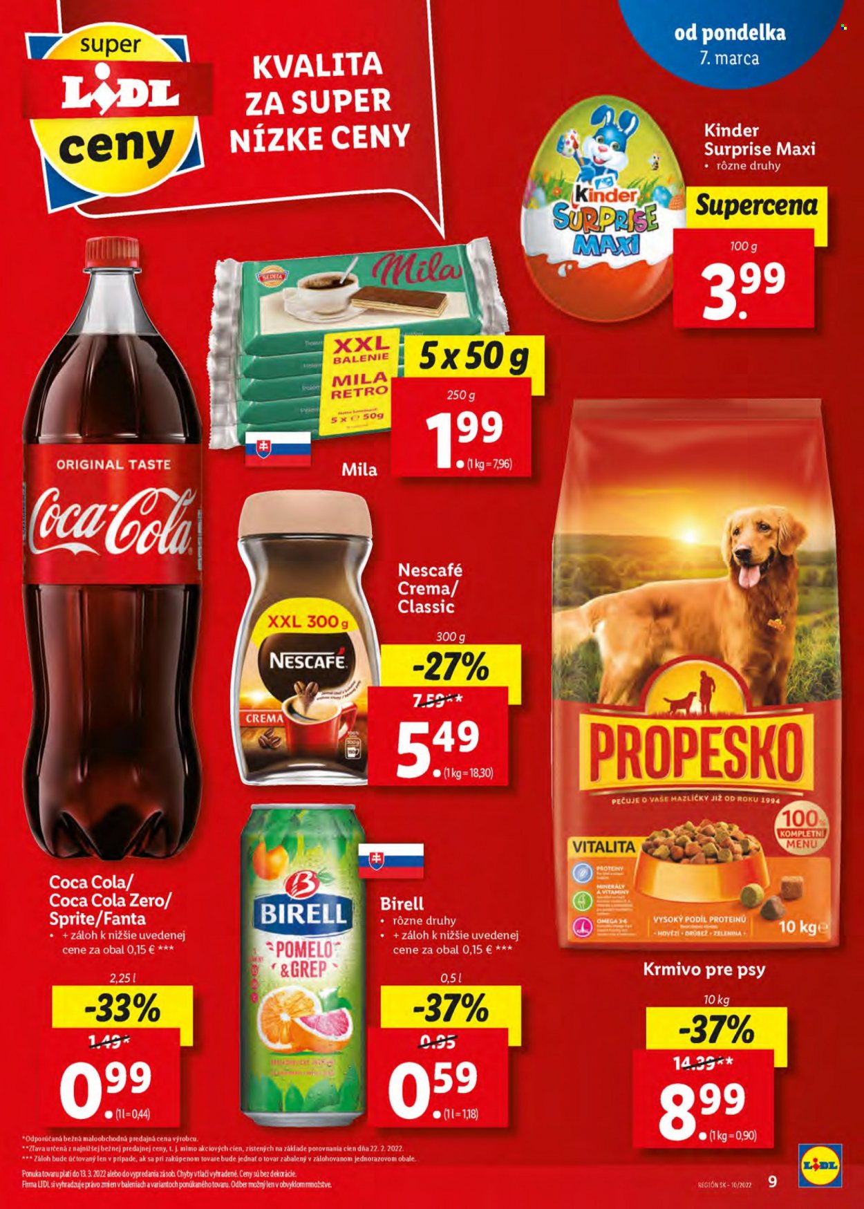Leták Lidl - 10.3.2022 - 13.3.2022. Strana 9