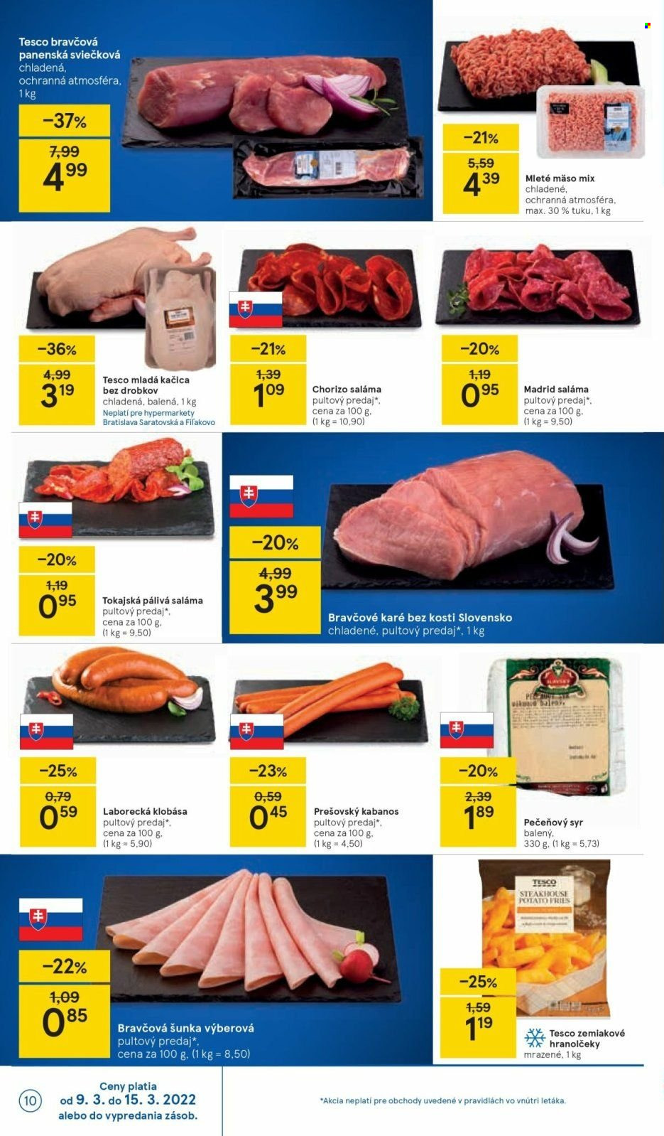 Leták TESCO - 9.3.2022 - 15.3.2022. Strana 10