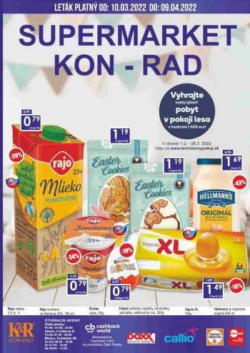 Leták KON-RAD - 10.3.2022 - 9.4.2022.