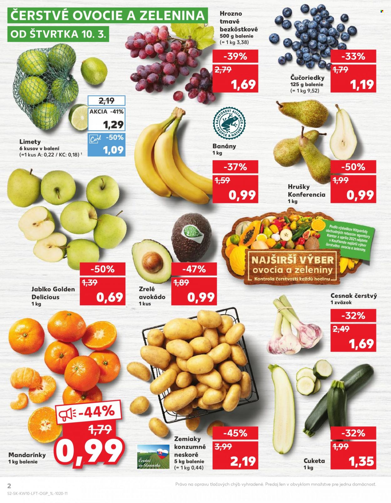 Leták Kaufland - 10.3.2022 - 16.3.2022. Strana 2
