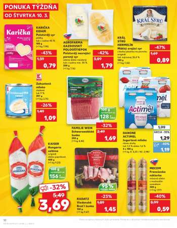 thumbnail - DANONE ACTIMEL Jogurtové mlieko rôzne druhy tuk 1,5 % alebo 1,6 % 4 x 100 g (=1 kg A: 3,23 / KC: 2,98) 1