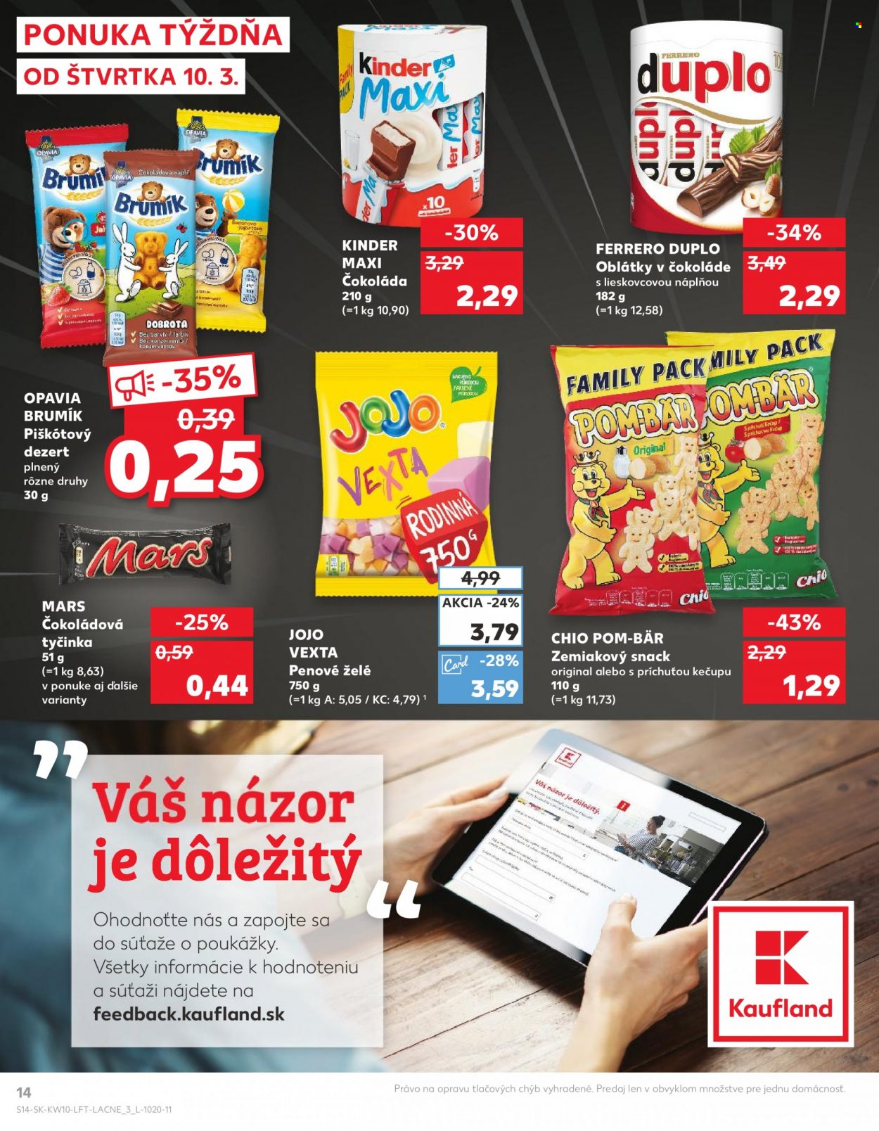 Leták Kaufland - 10.3.2022 - 16.3.2022. Strana 14