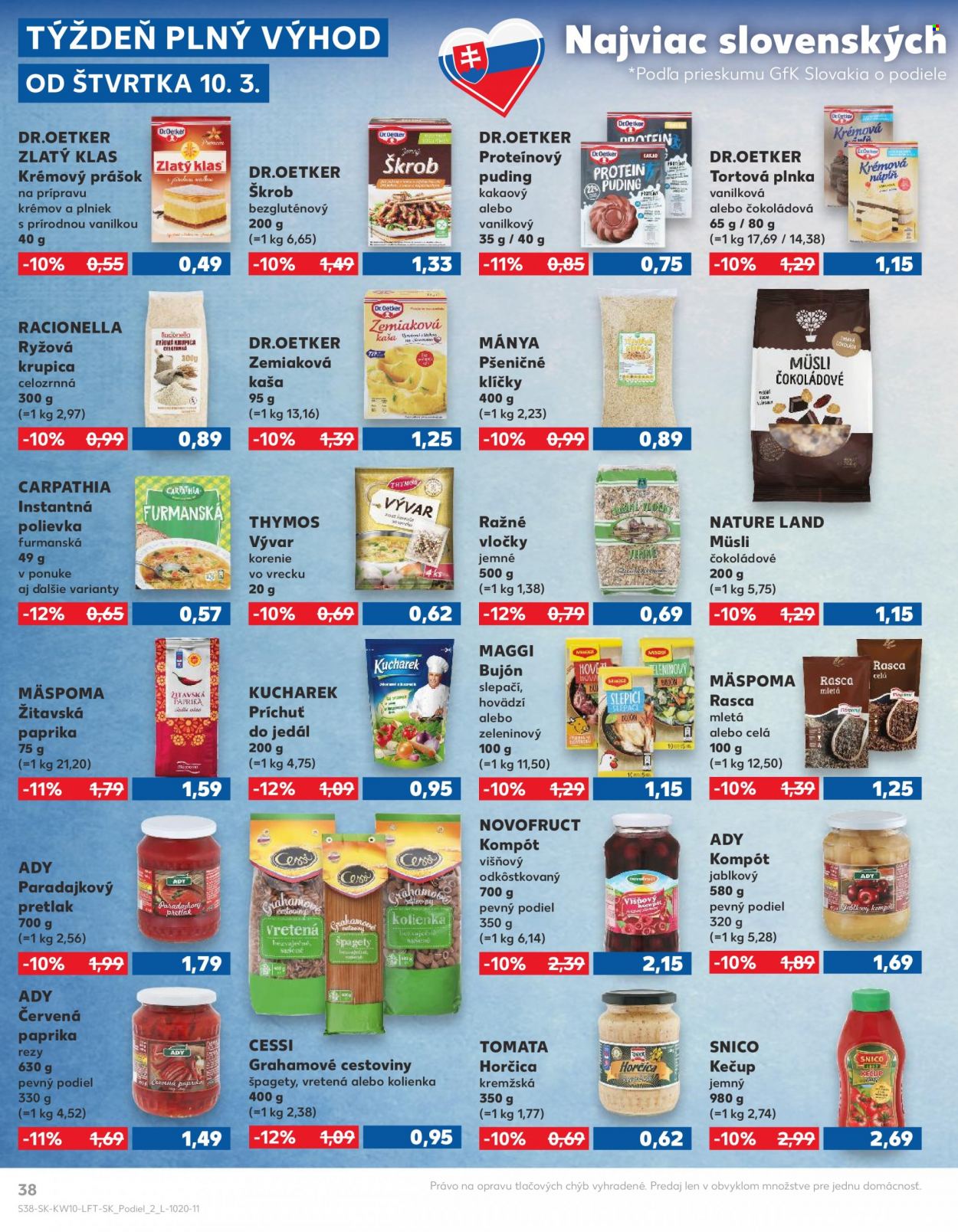Leták Kaufland - 10.3.2022 - 16.3.2022. Strana 38