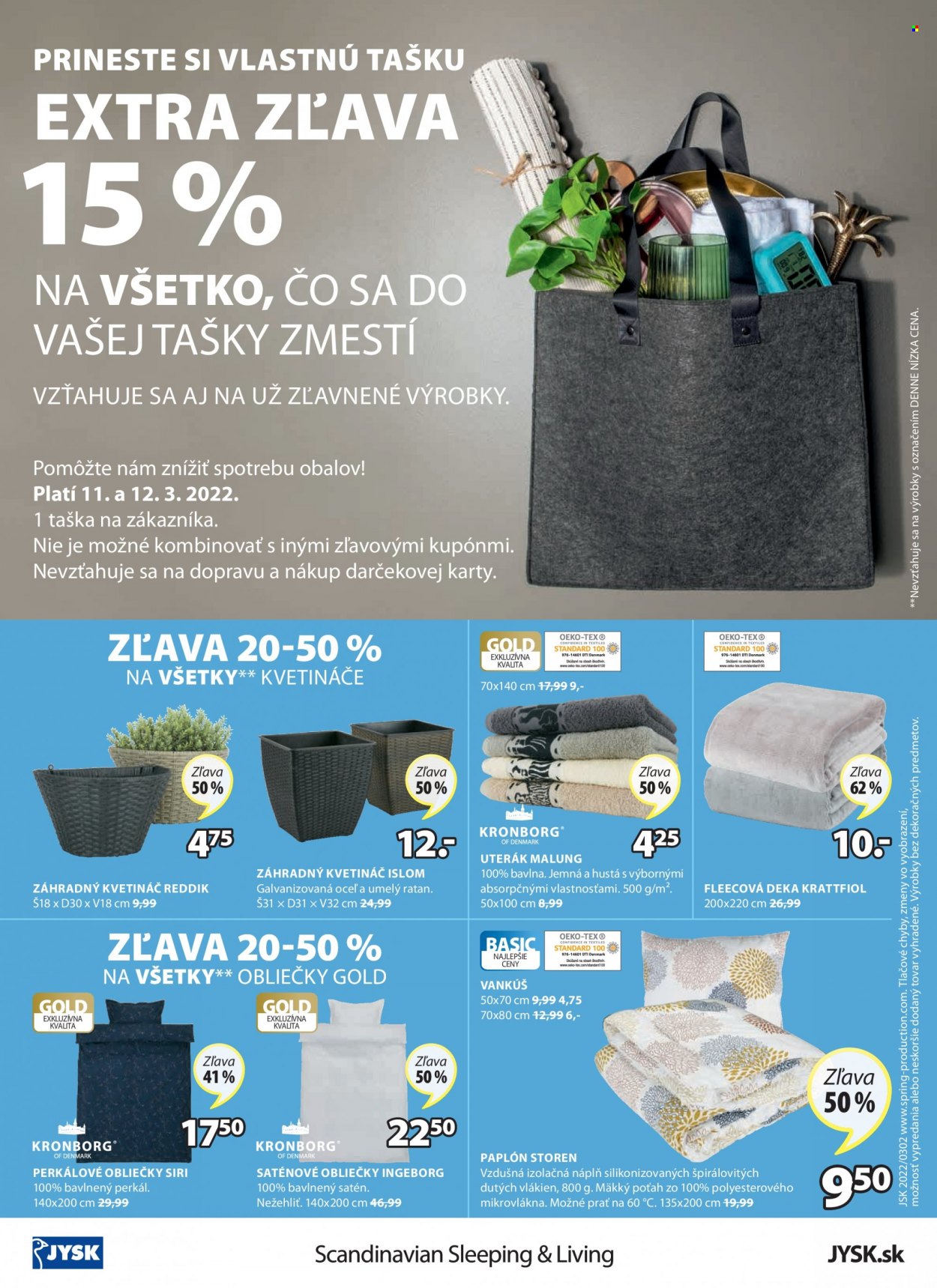 Leták JYSK - 9.3.2022 - 22.3.2022. Strana 16