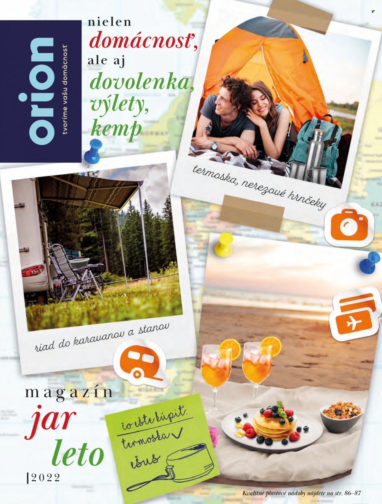 Leták Orion. Strana 1