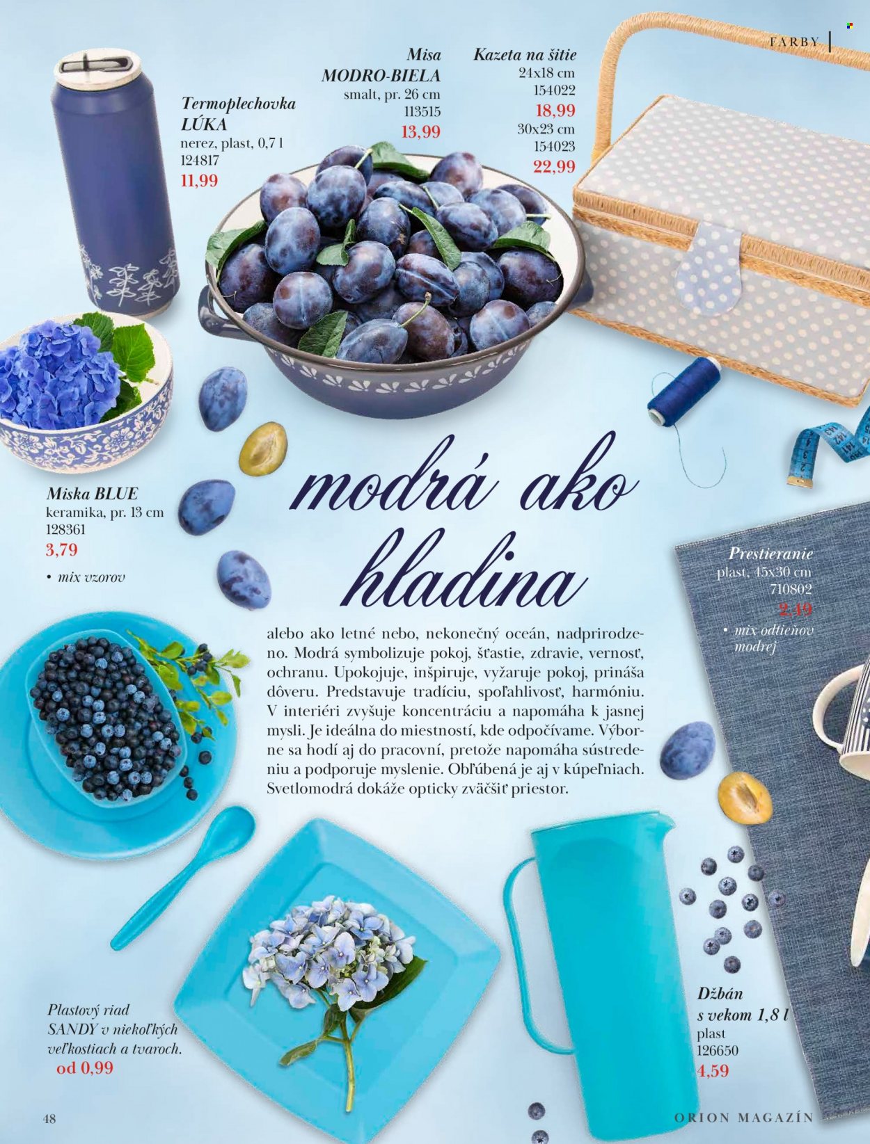 Leták Orion. Strana 48