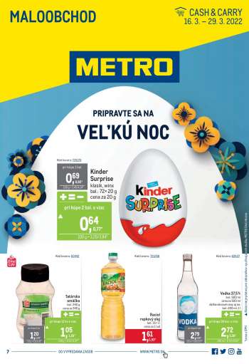 Leták Metro - 16.3.2022 - 29.3.2022.