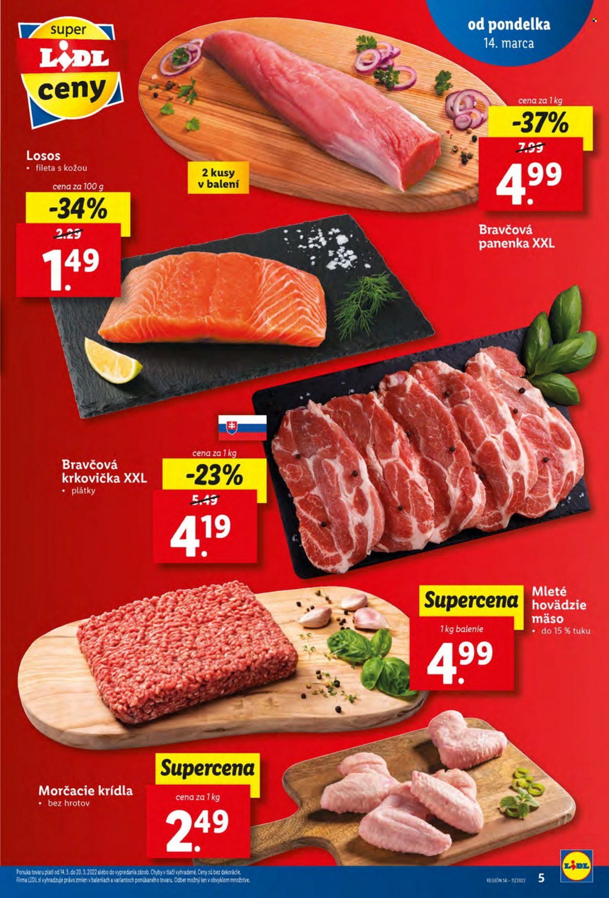 Leták Lidl - 14.3.2022 - 20.3.2022. Strana 5