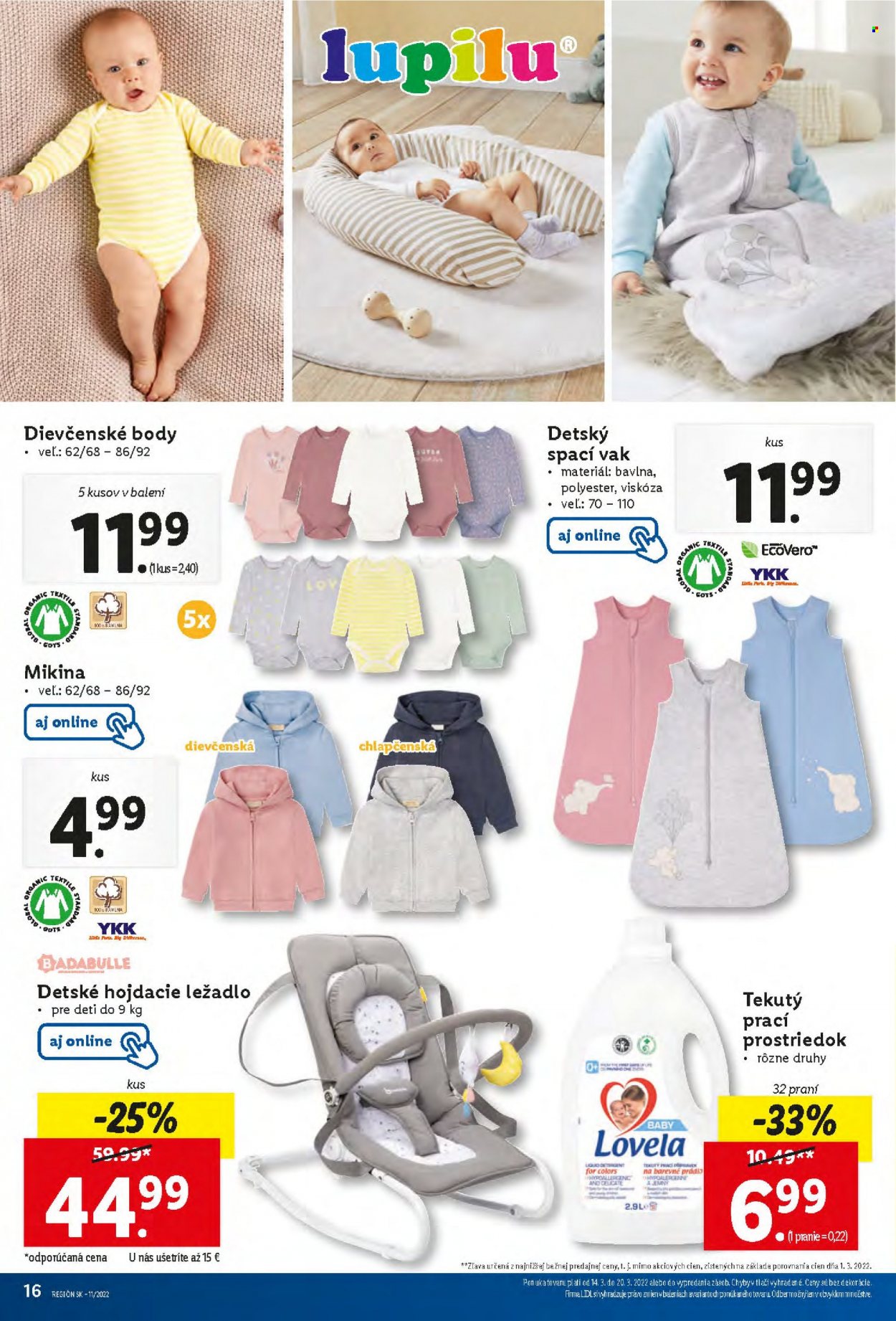 Leták Lidl - 14.3.2022 - 20.3.2022. Strana 16