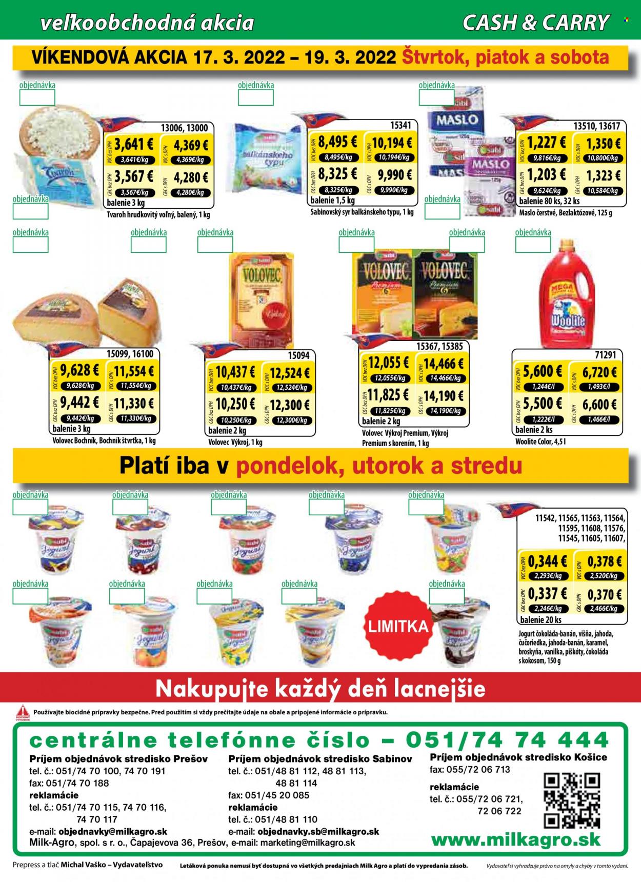 Leták Milk AGRO - 16.3.2022 - 22.3.2022. Strana 8