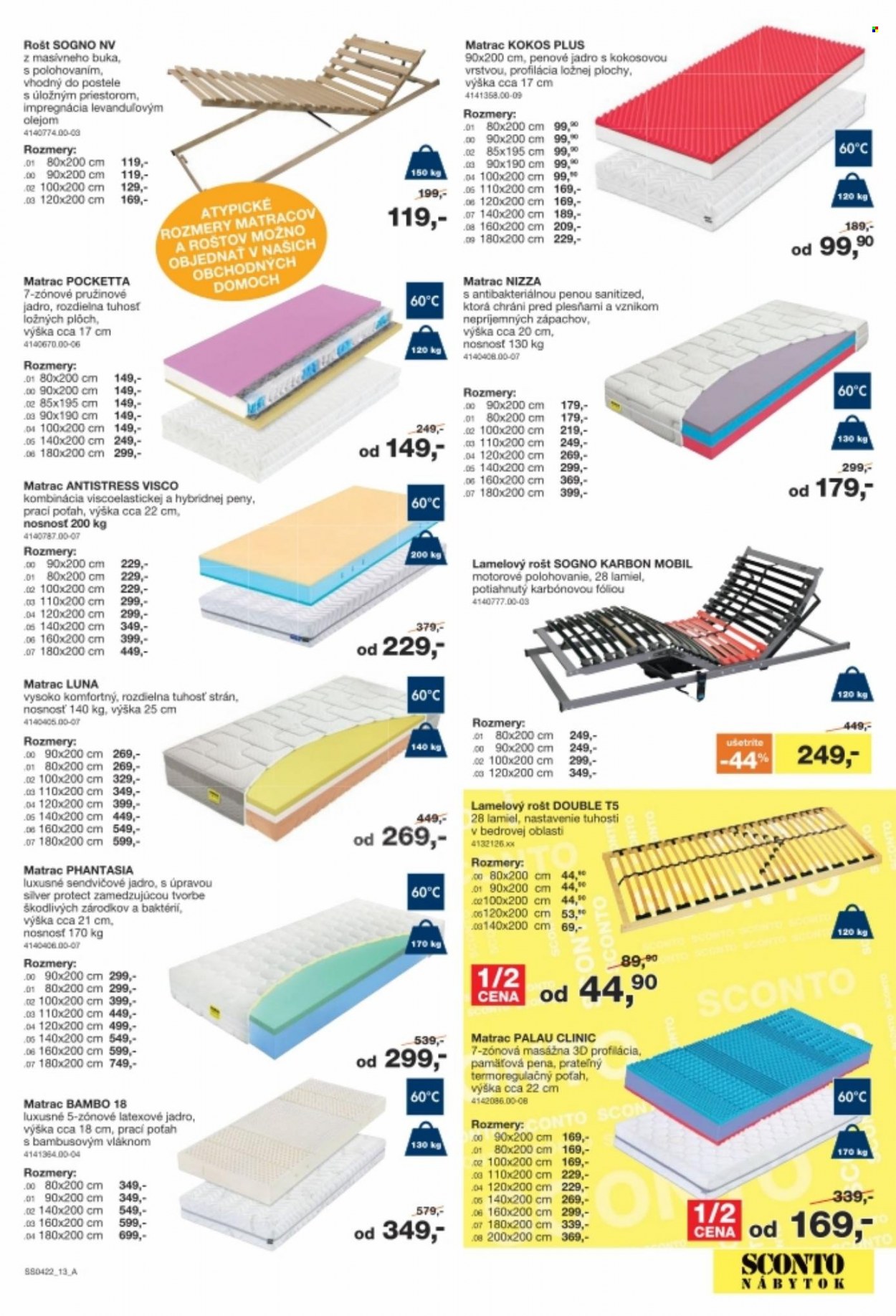 Leták Sconto nábytok - 11.3.2022 - 31.3.2022. Strana 13