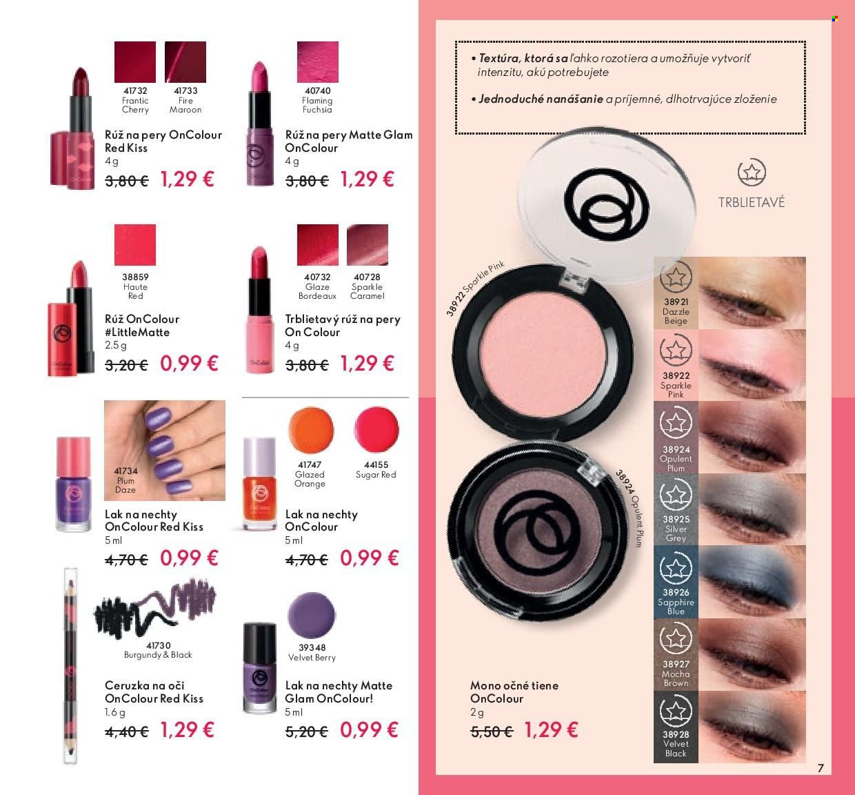 Leták Oriflame - 22.3.2022 - 11.4.2022. Strana 7