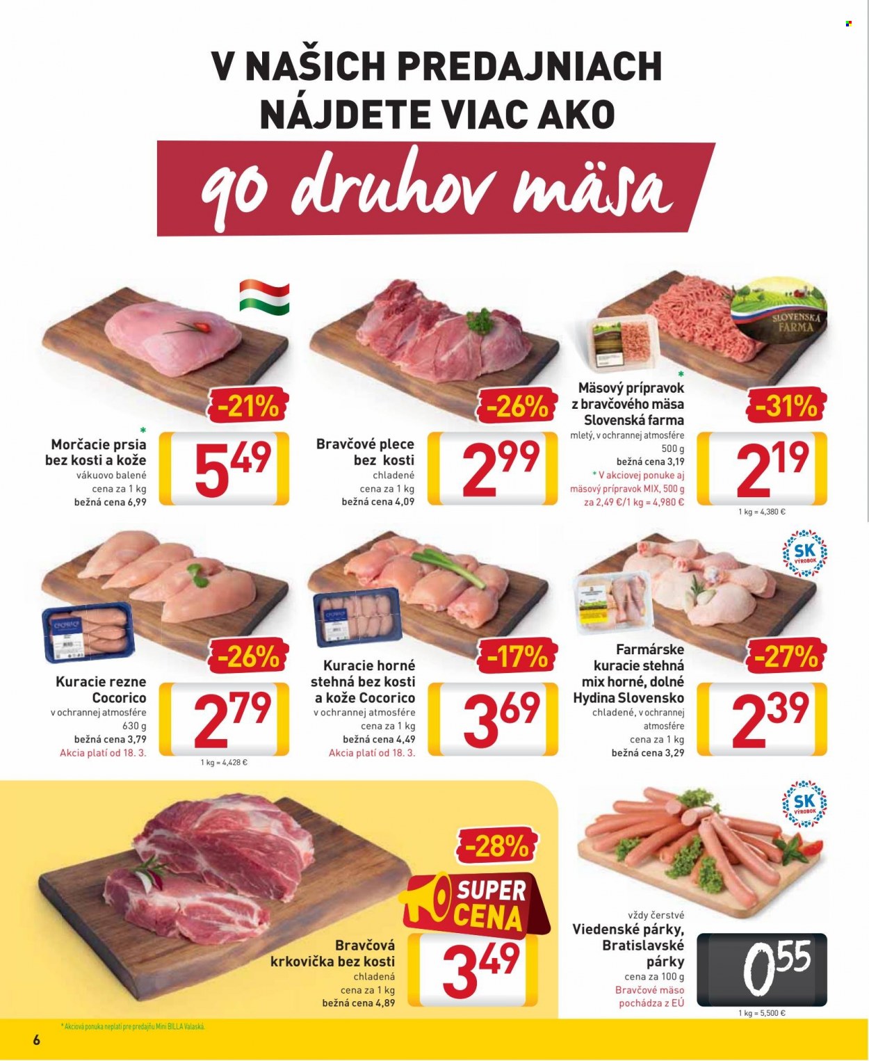 Leták Billa - 16.3.2022 - 22.3.2022. Strana 6