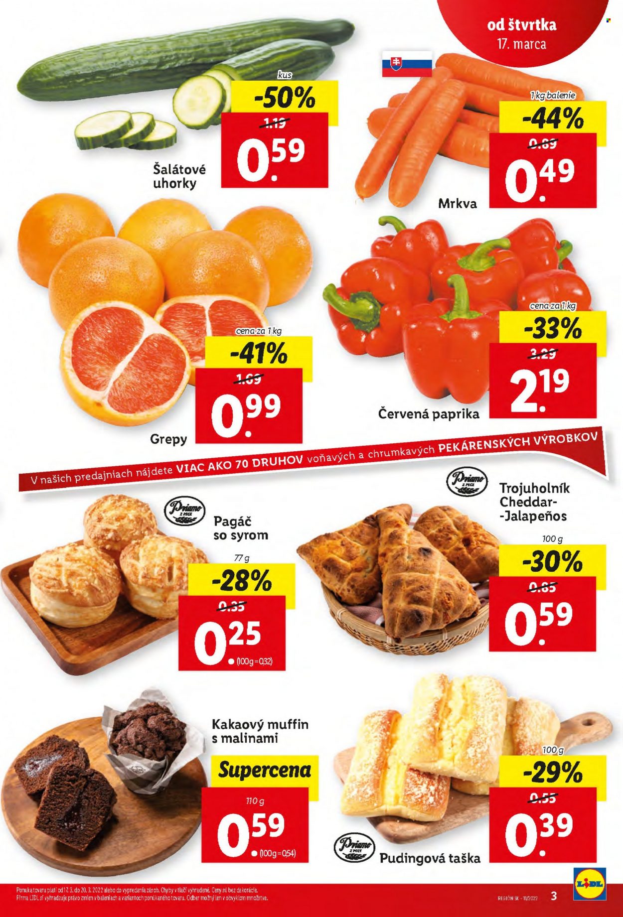 Leták Lidl - 17.3.2022 - 20.3.2022. Strana 3