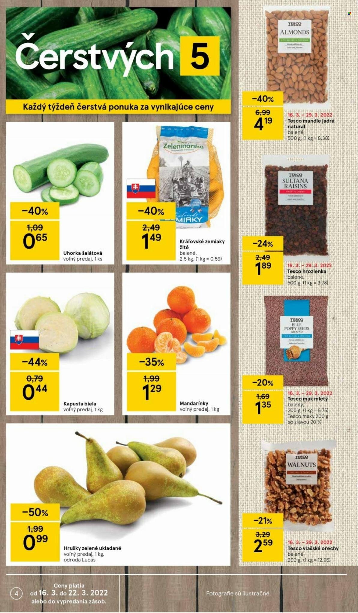 Leták TESCO - 16.3.2022 - 22.3.2022. Strana 4