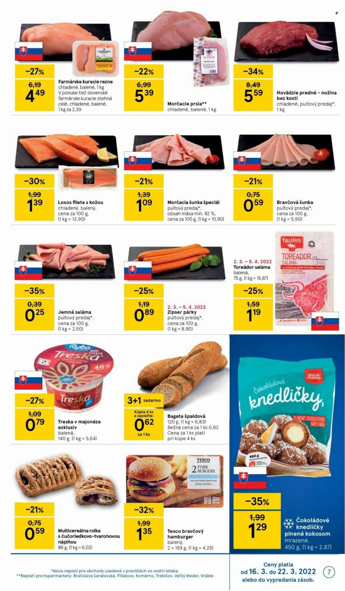 Leták TESCO - 16.3.2022 - 22.3.2022. Strana 7