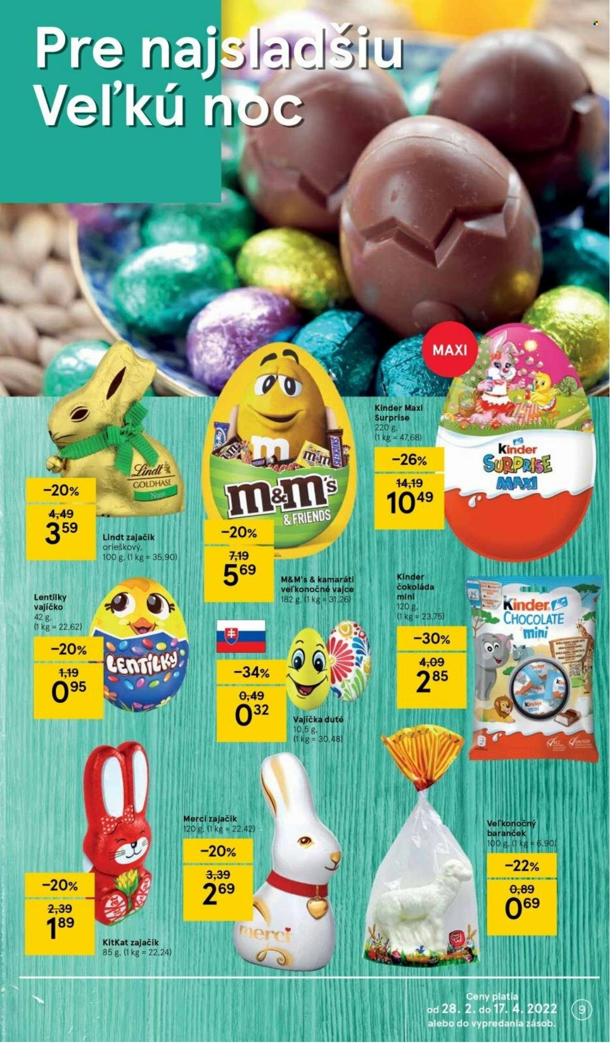 Leták TESCO - 16.3.2022 - 22.3.2022. Strana 9