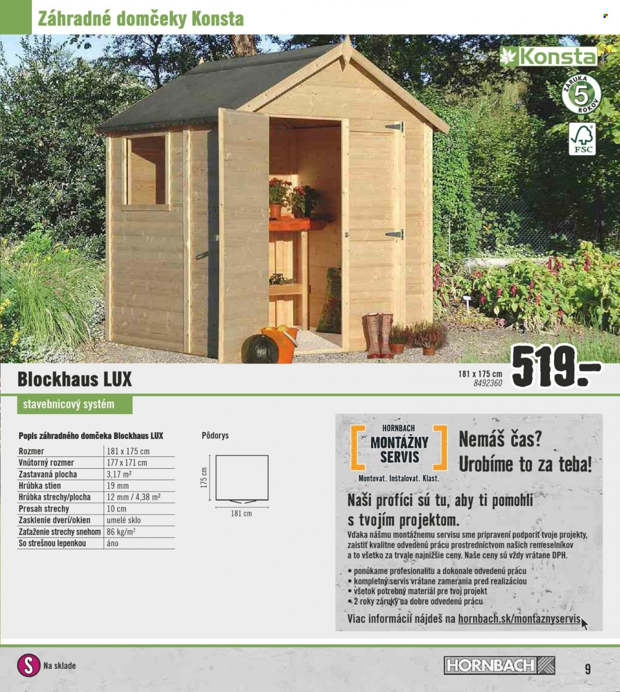 Leták Hornbach - 15.3.2022 - 15.6.2022. Strana 8
