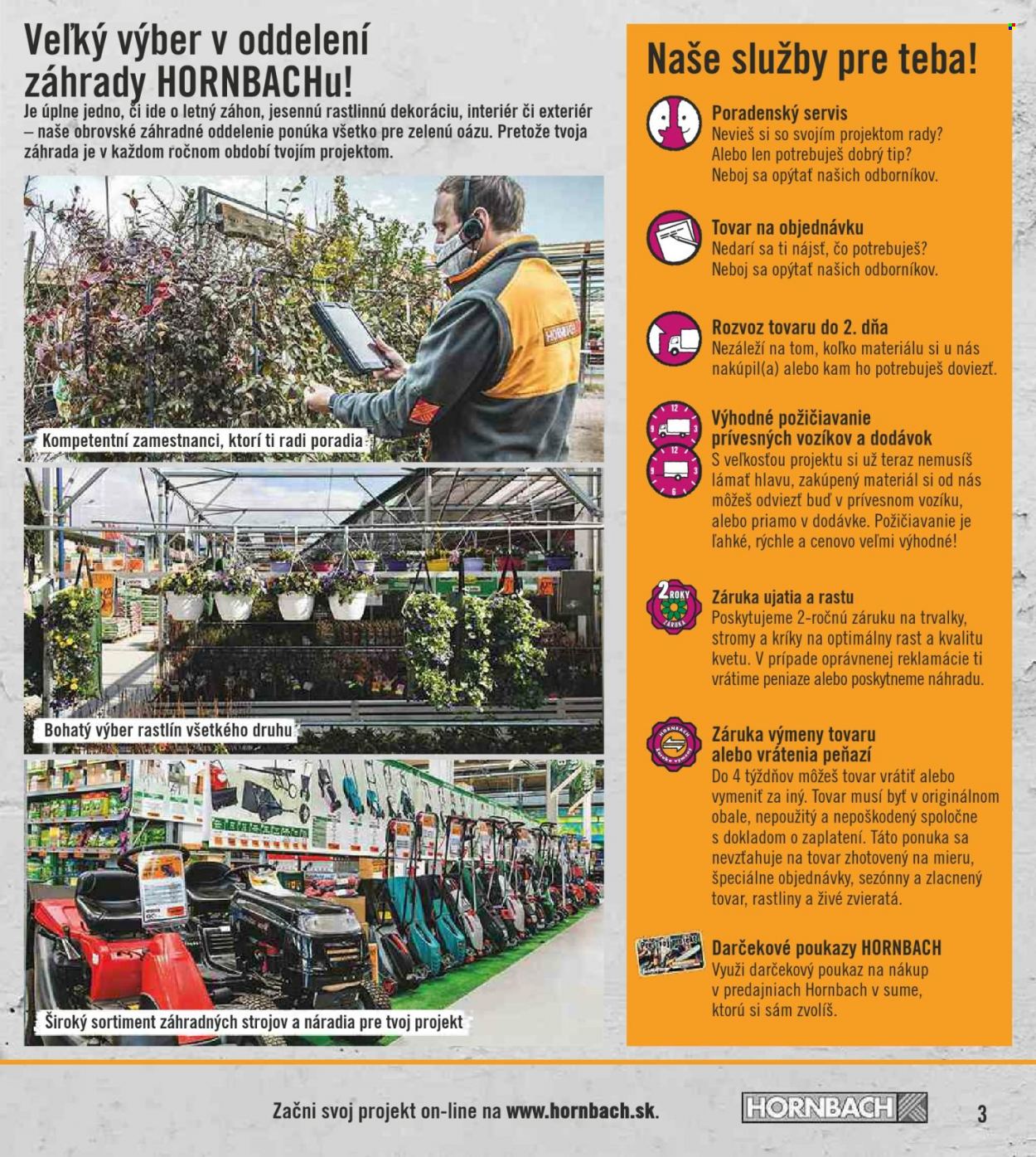 Leták Hornbach - 15.3.2022 - 15.6.2022. Strana 3