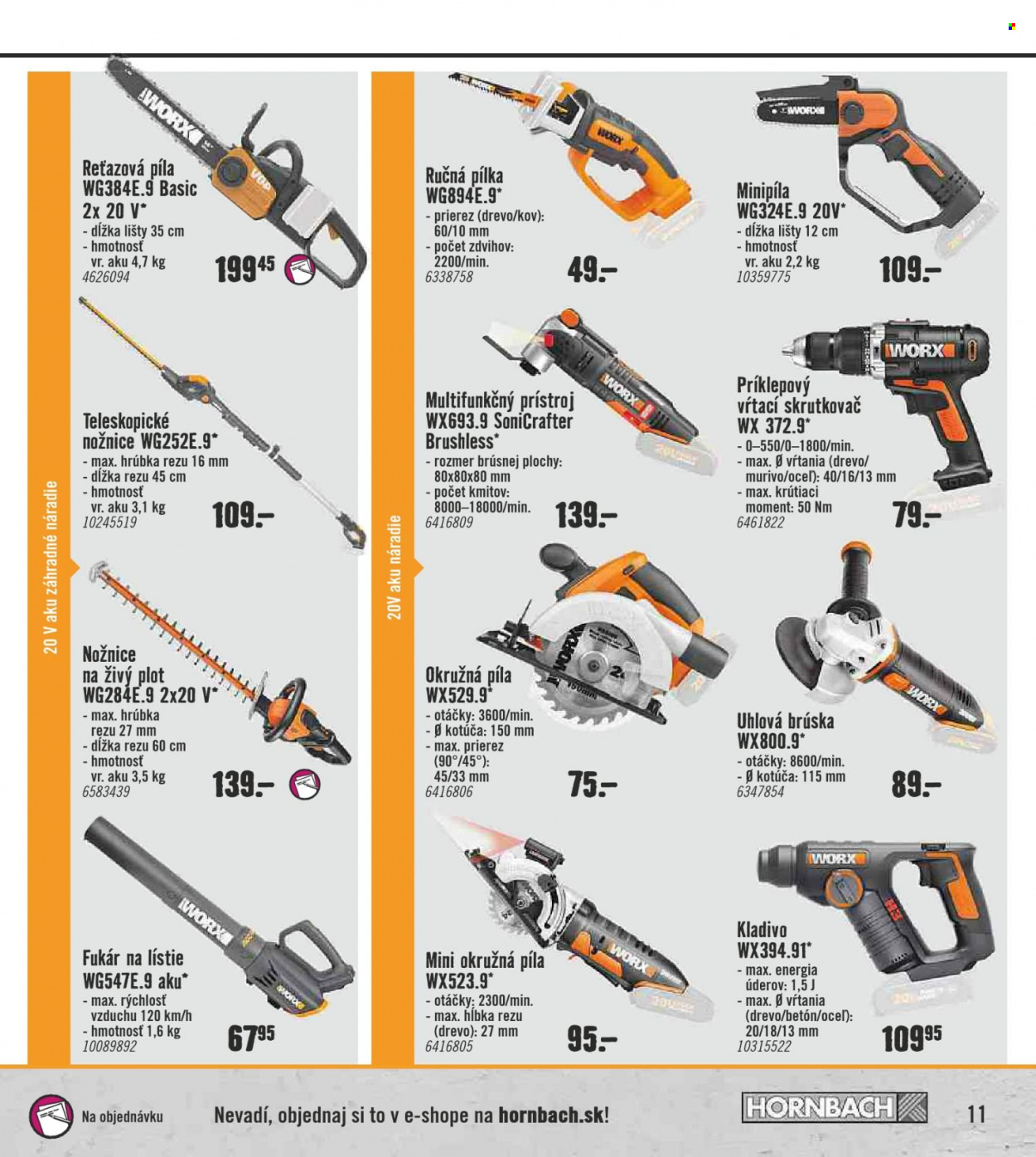 Leták Hornbach - 15.3.2022 - 15.6.2022. Strana 11