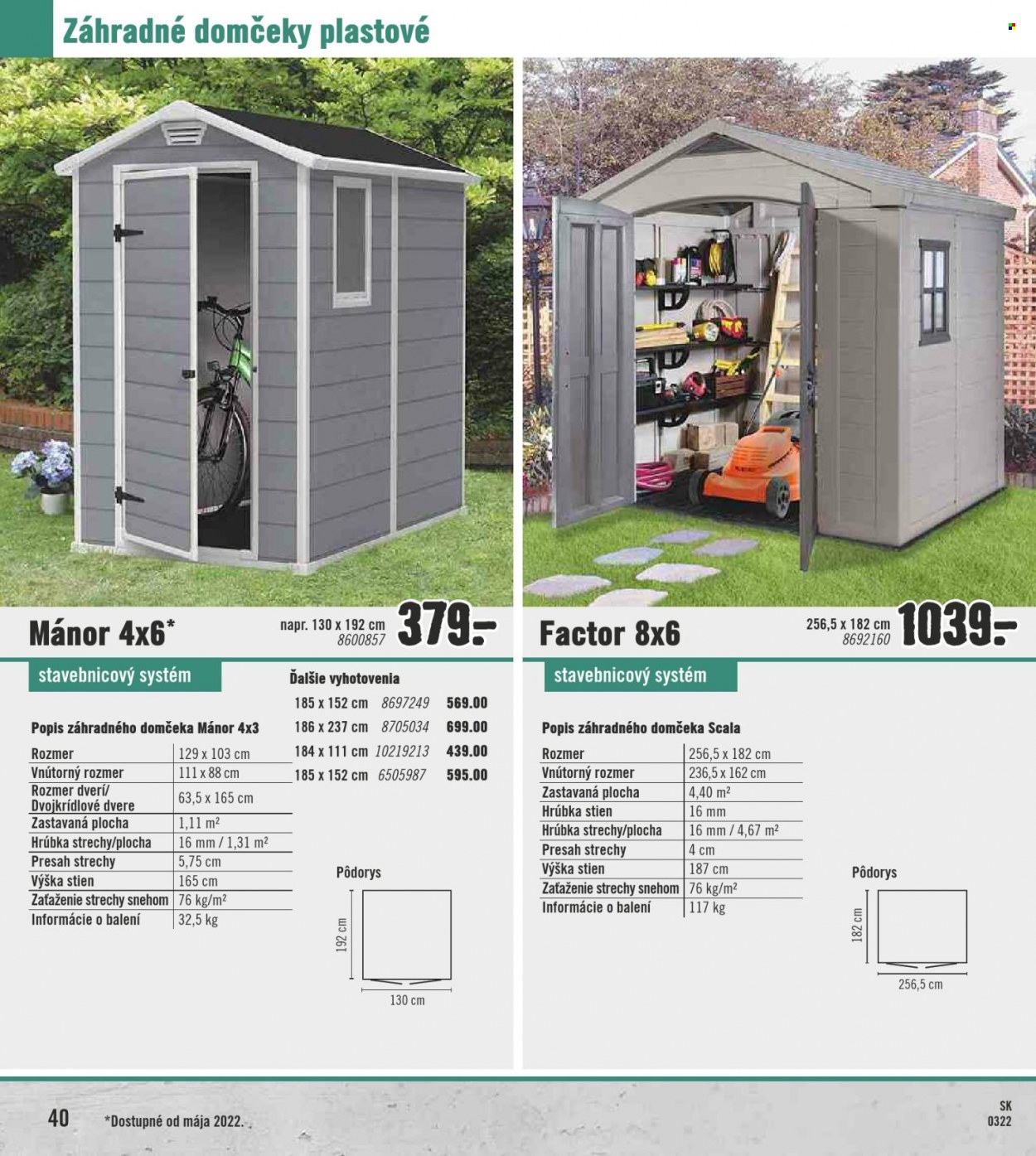 Leták Hornbach - 15.3.2022 - 15.6.2022. Strana 39