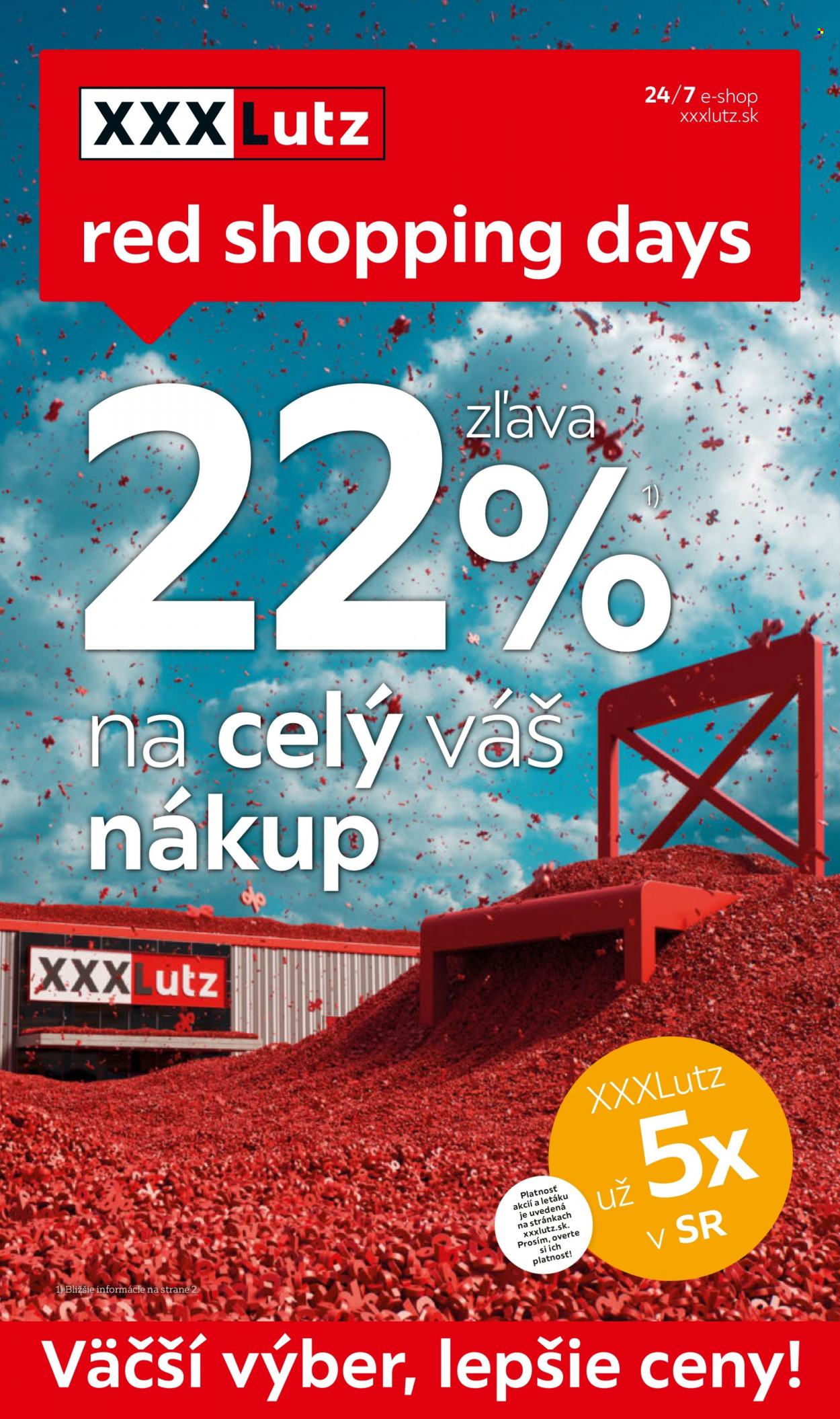 Leták XXXLutz - 14.3.2022 - 27.3.2022. Strana 1