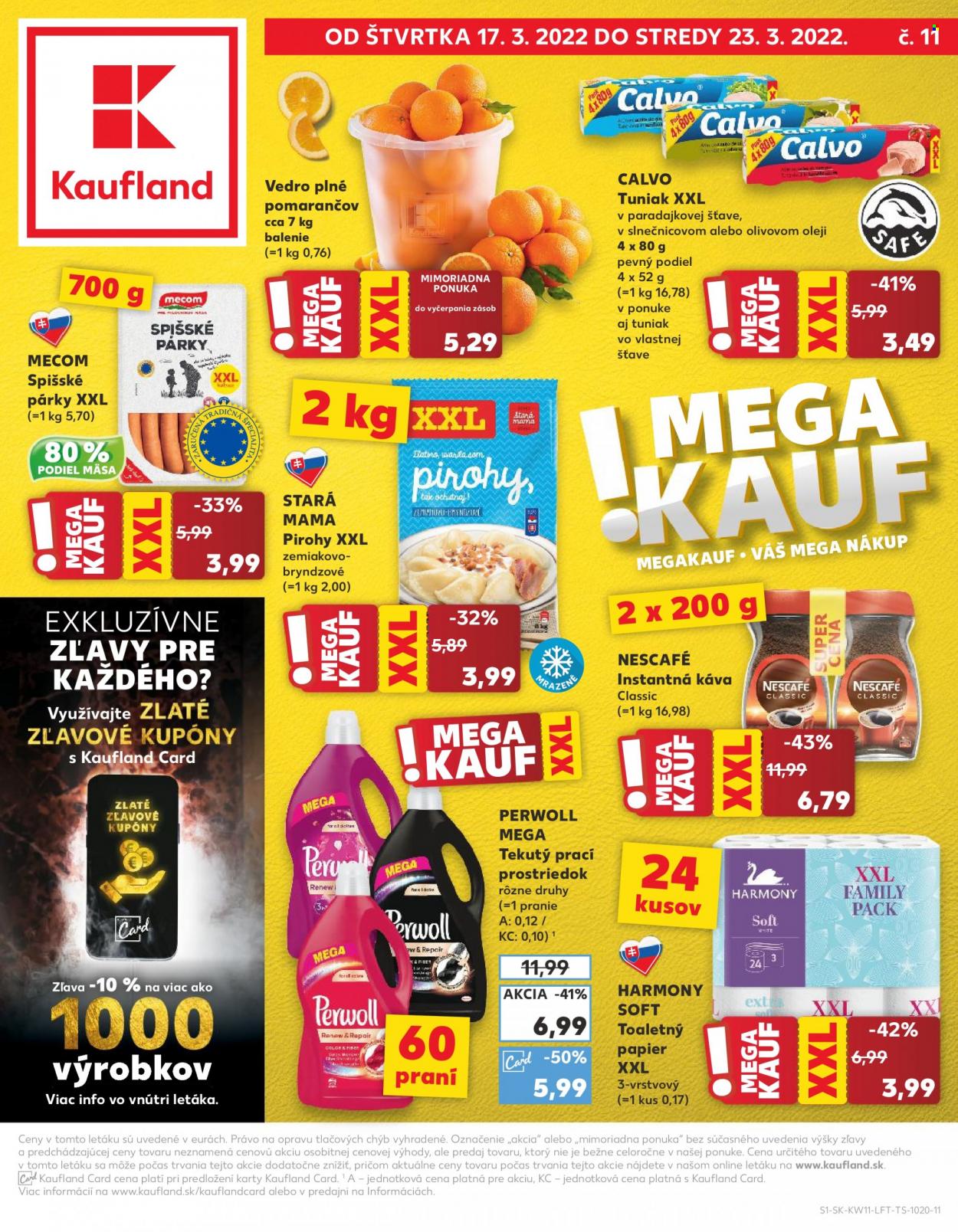 Leták Kaufland - 17.3.2022 - 23.3.2022. Strana 1