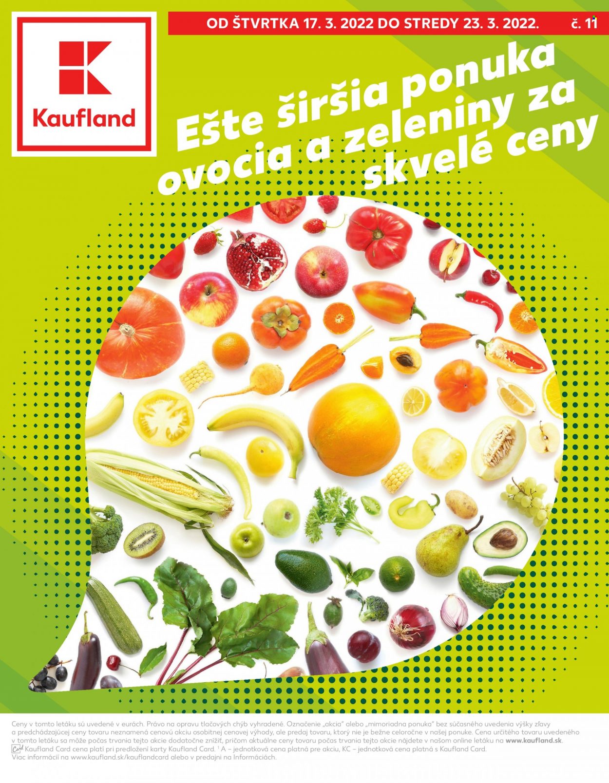 Leták Kaufland - 17.3.2022 - 23.3.2022. Strana 1