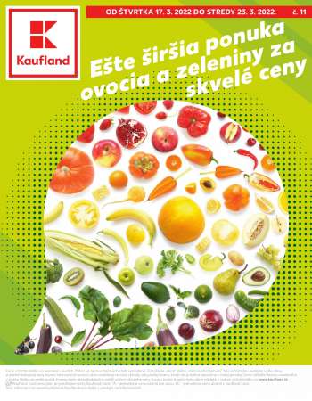 Leták Kaufland - 17.3.2022 - 23.3.2022.
