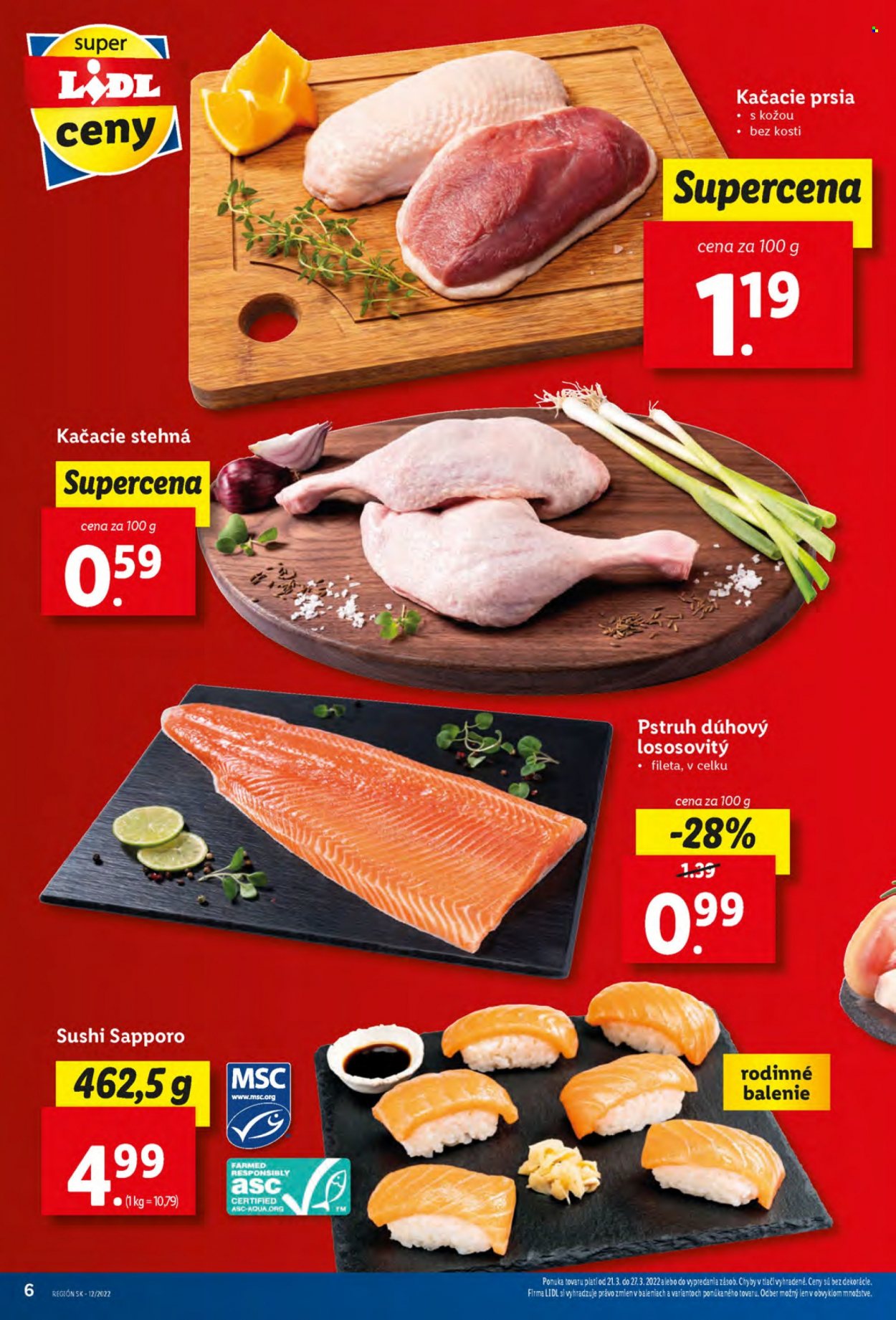 Leták Lidl - 21.3.2022 - 27.3.2022. Strana 6