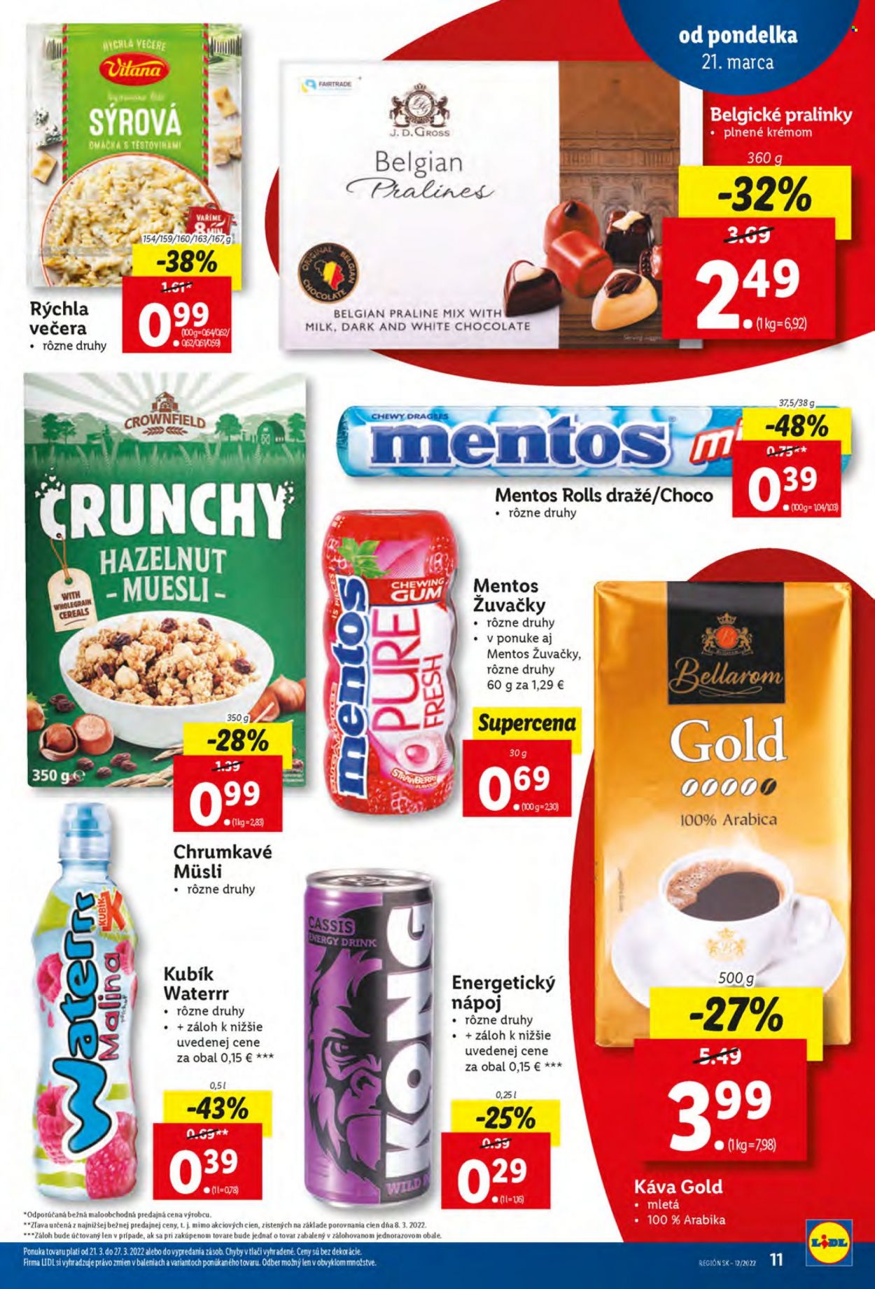 Leták Lidl - 21.3.2022 - 27.3.2022. Strana 11