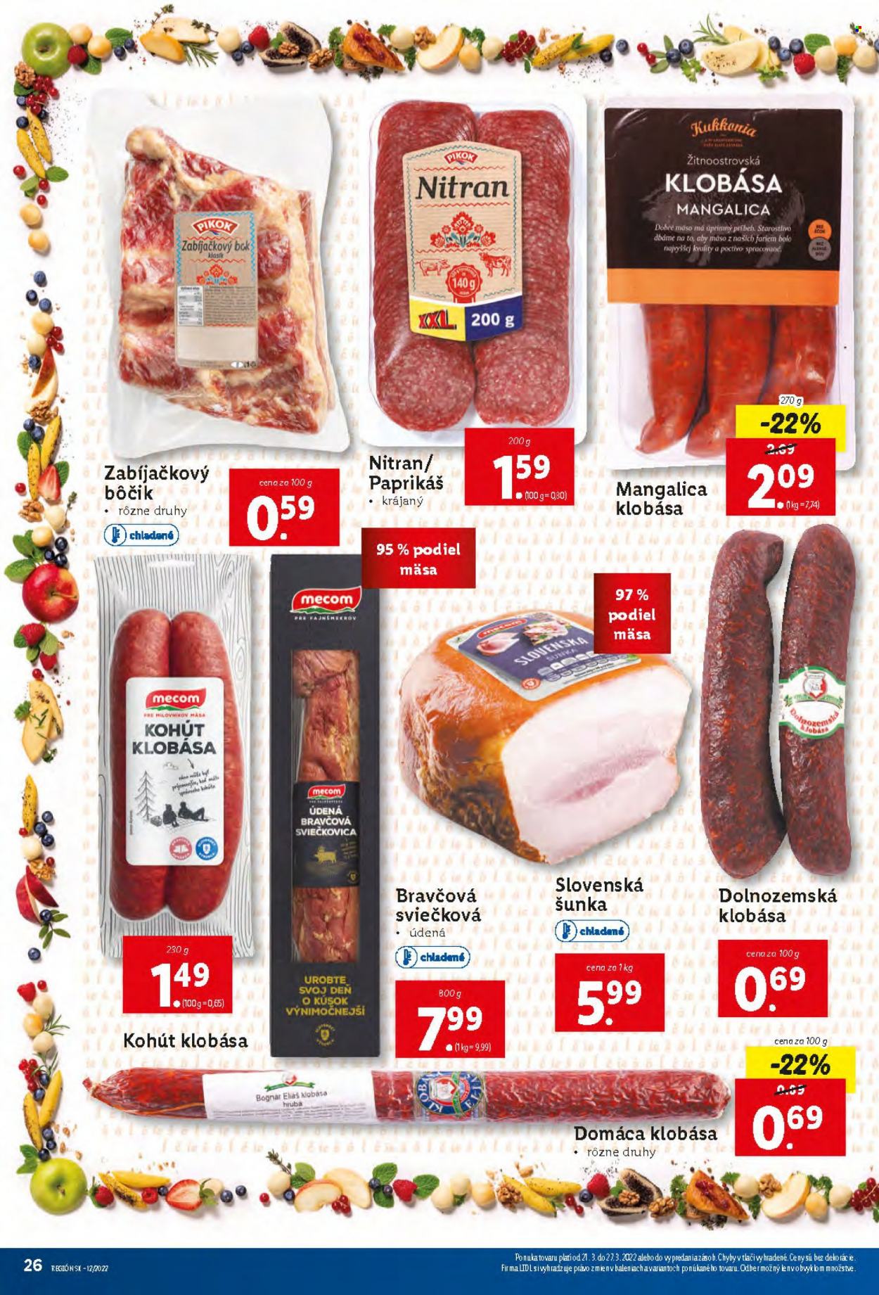 Leták Lidl - 21.3.2022 - 27.3.2022. Strana 26