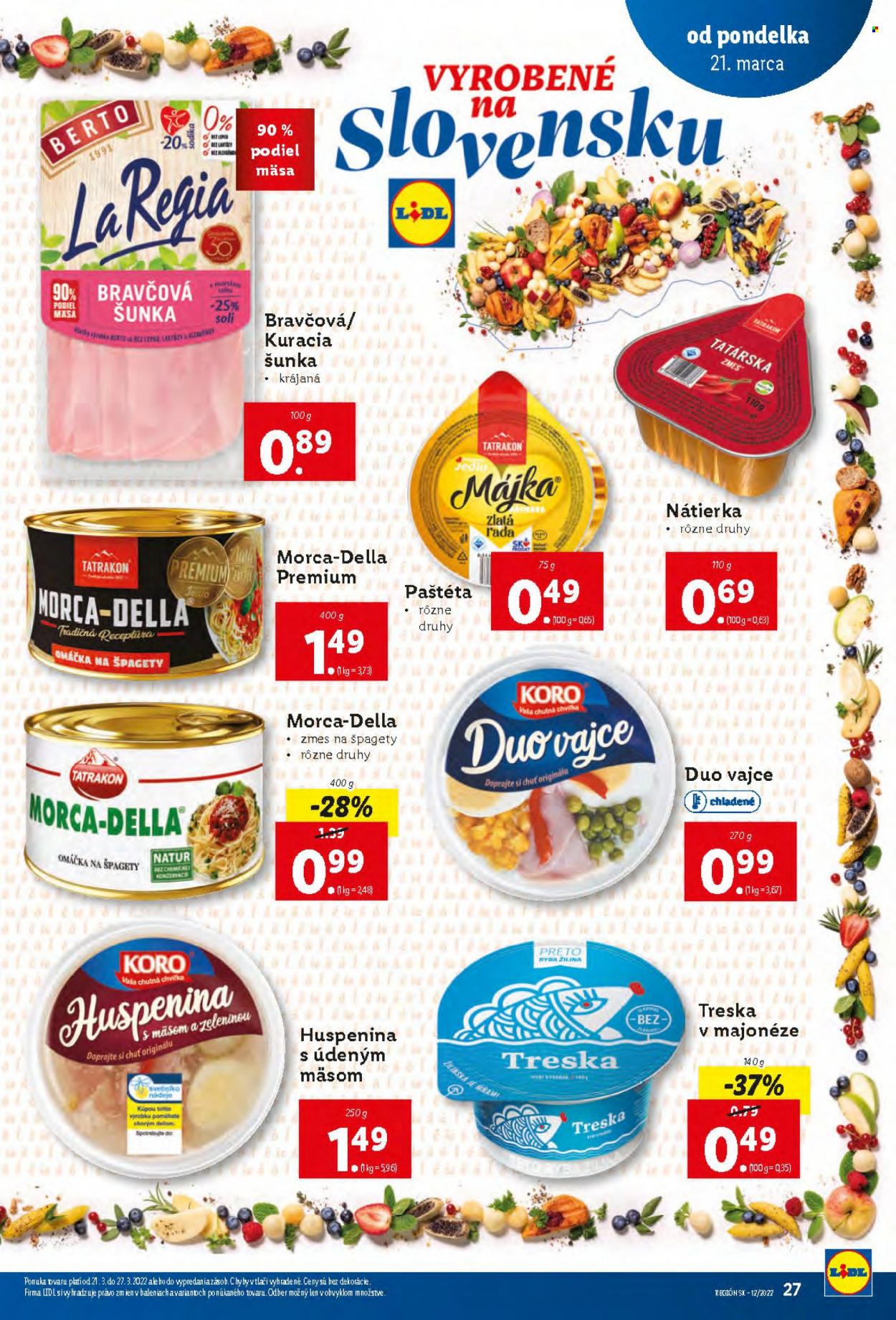Leták Lidl - 21.3.2022 - 27.3.2022. Strana 27