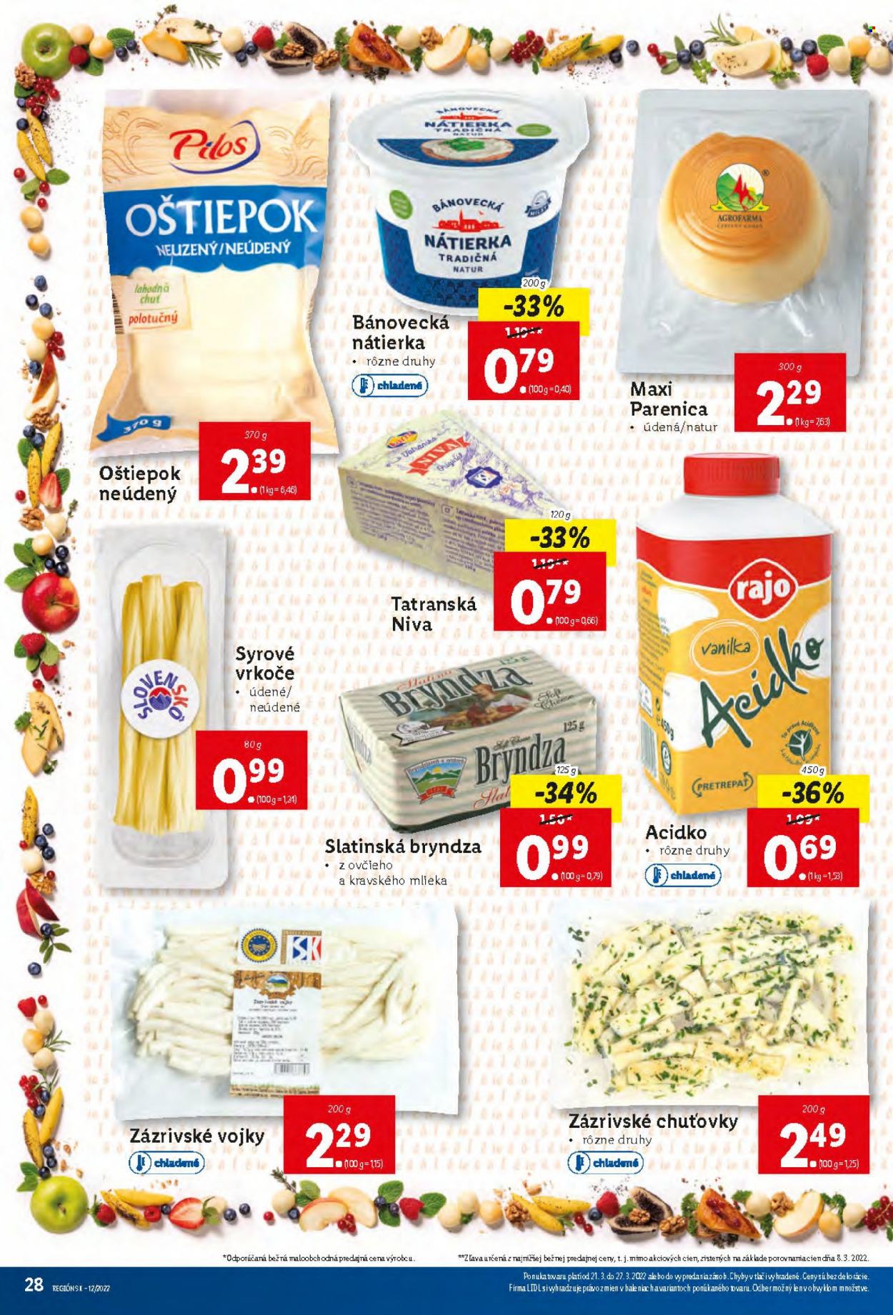 Leták Lidl - 21.3.2022 - 27.3.2022. Strana 28