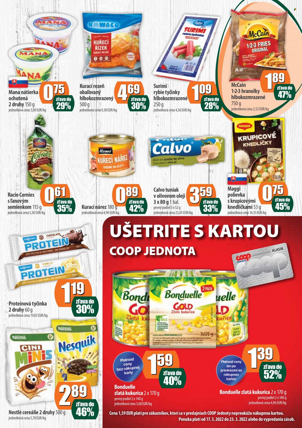 Leták COOP Jednota - 17.3.2022 - 23.3.2022. Strana 5