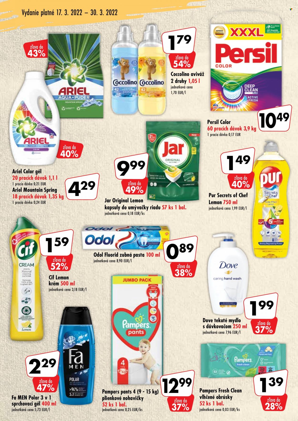 Leták COOP Jednota - 17.3.2022 - 30.3.2022. Strana 16