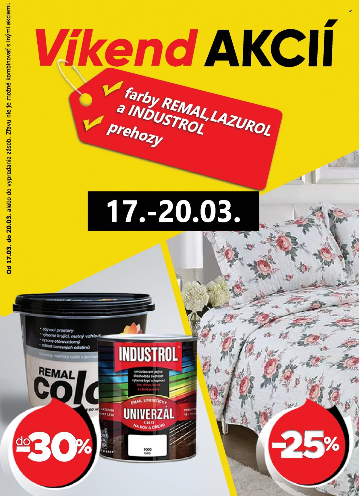 Leták Merkury Market - 17.3.2022 - 20.3.2022. Strana 1