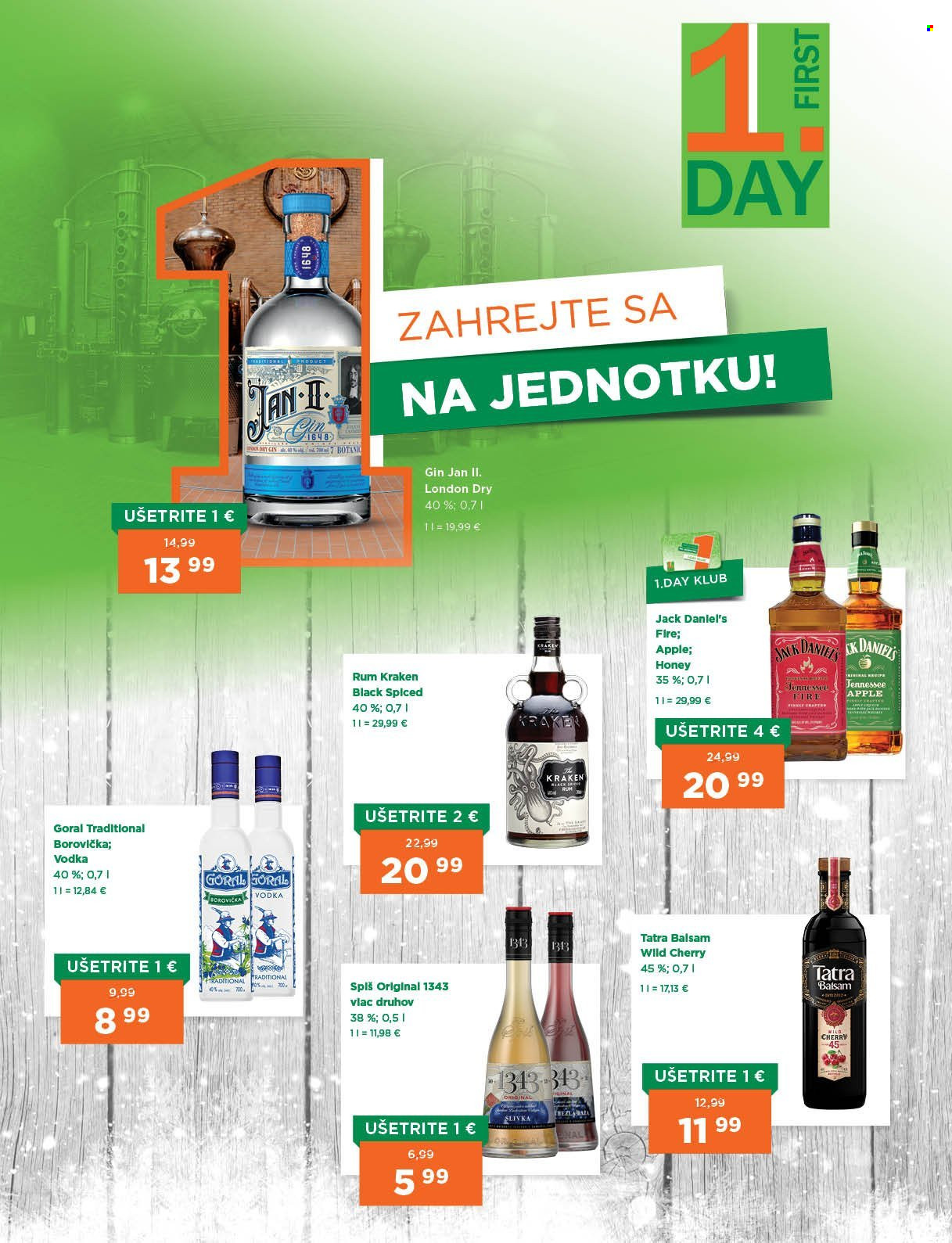 Leták 1Day - 10.3.2022 - 23.3.2022. Strana 1